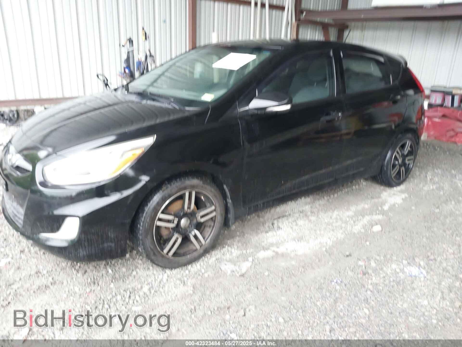 2014 HYUNDAI ACCENT - VIN: KMHCU5AE7EU177178 - Фото 2