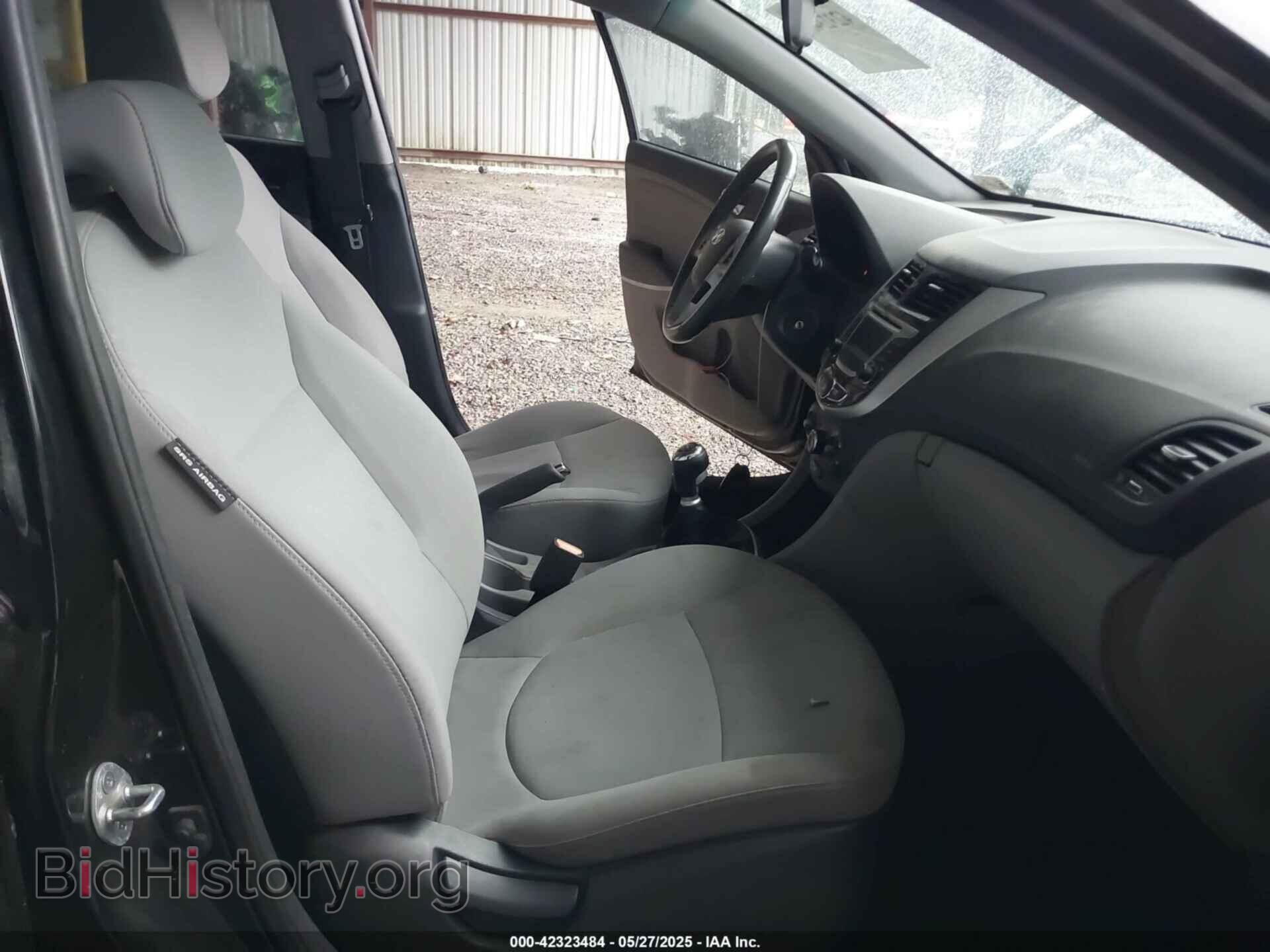 2014 HYUNDAI ACCENT - VIN: KMHCU5AE7EU177178 - Фото 5