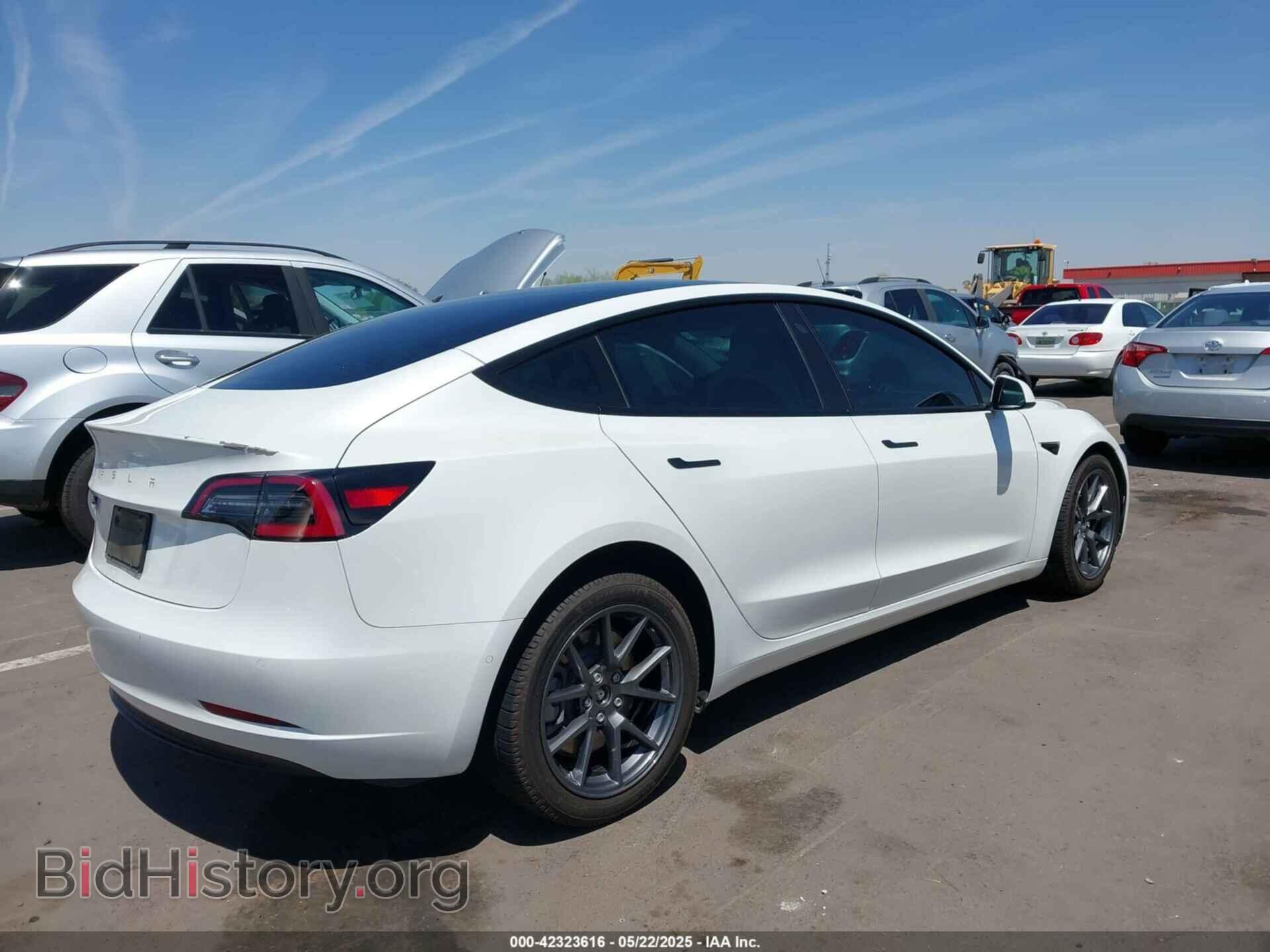 2022 TESLA MODEL 3 - VIN: 5YJ3E1EB3NF348267 - Фото 4