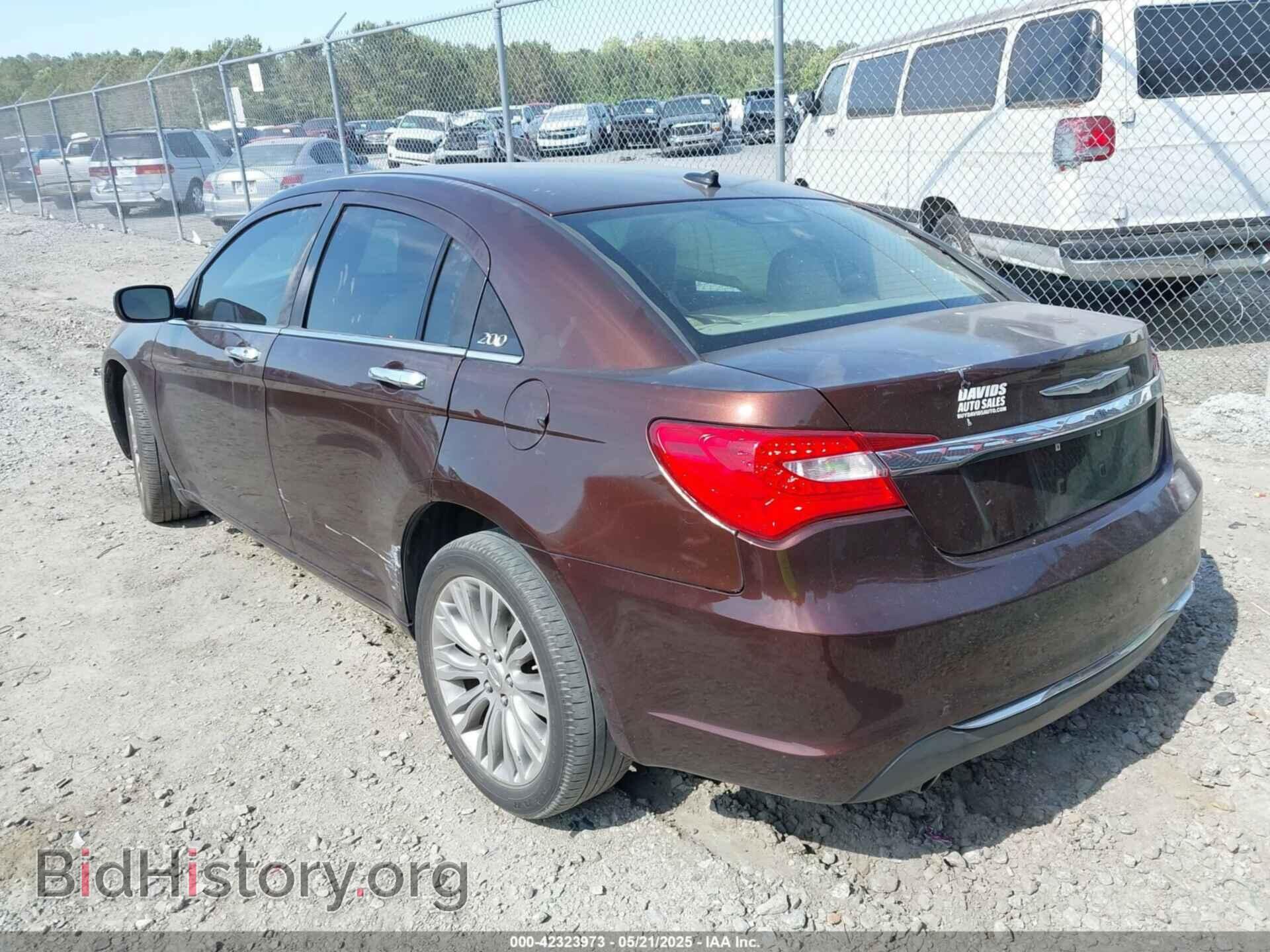 2012 CHRYSLER 200 - VIN: 1C3CCBCG1CN169609 - Фото 3