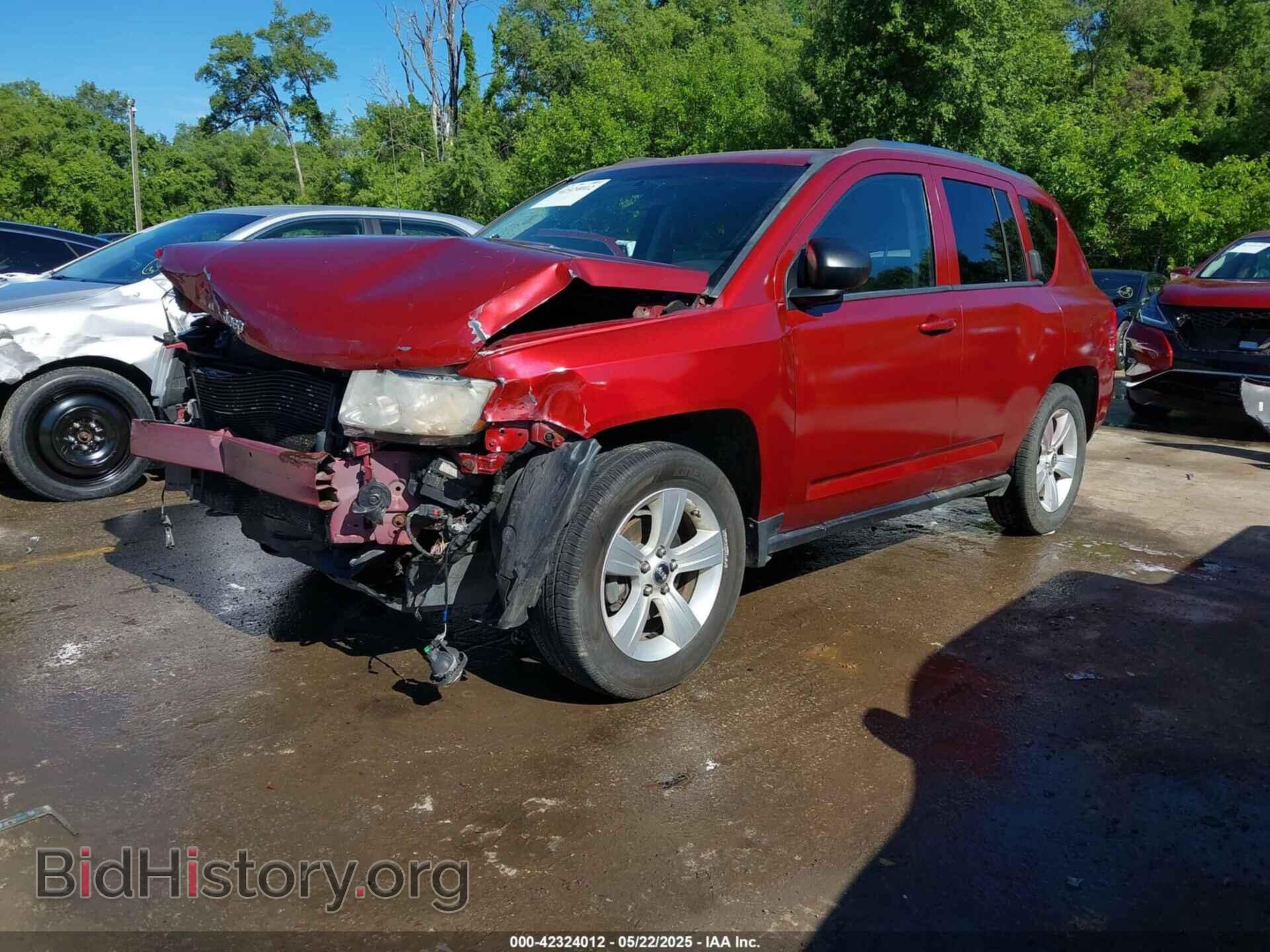 2012 JEEP COMPASS - VIN: 1C4NJCBA8CD627441 - Фото 2