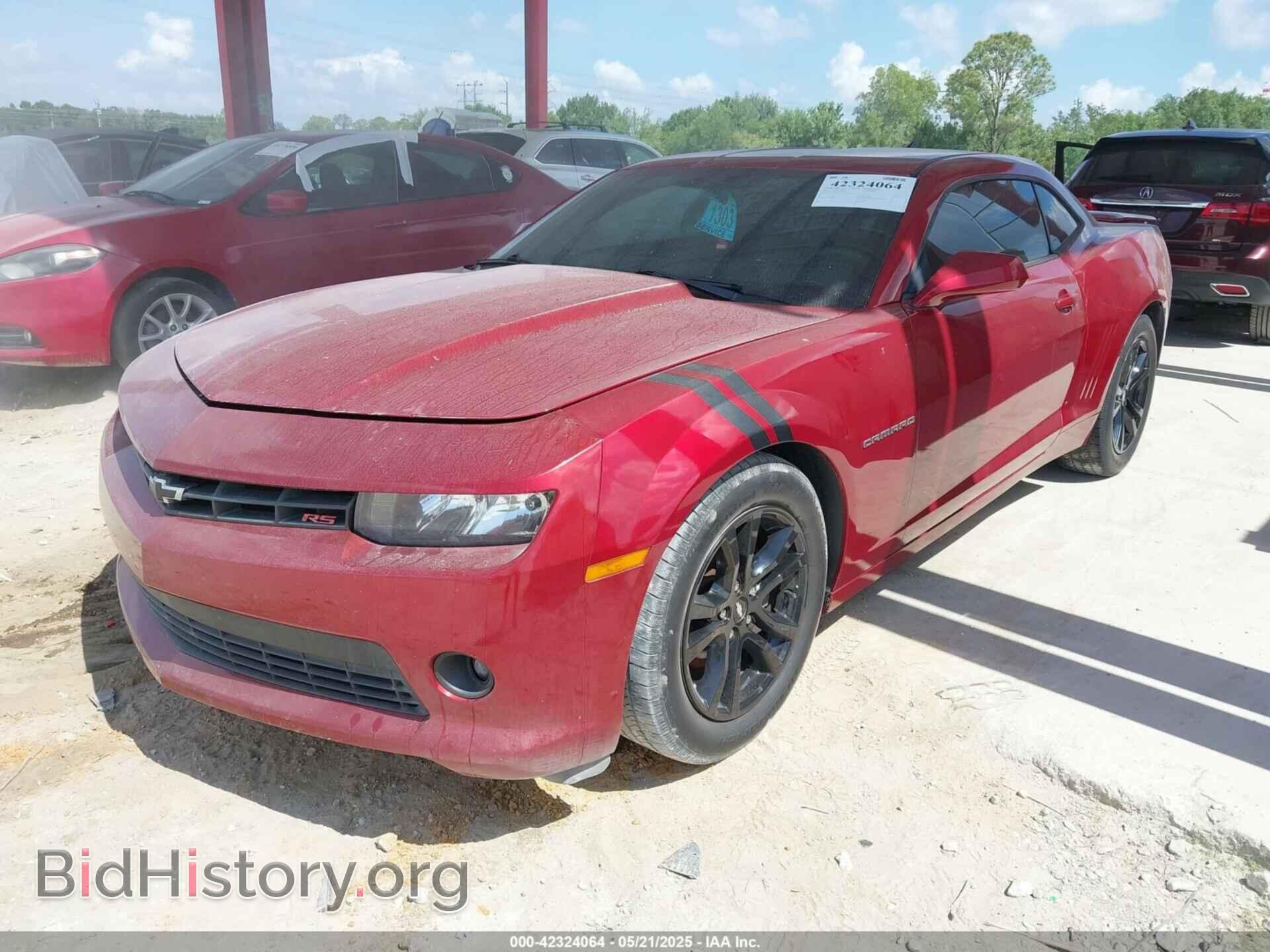 2014 CHEVROLET CAMARO - VIN: 2G1FA1E32E9147104 - Фото 2