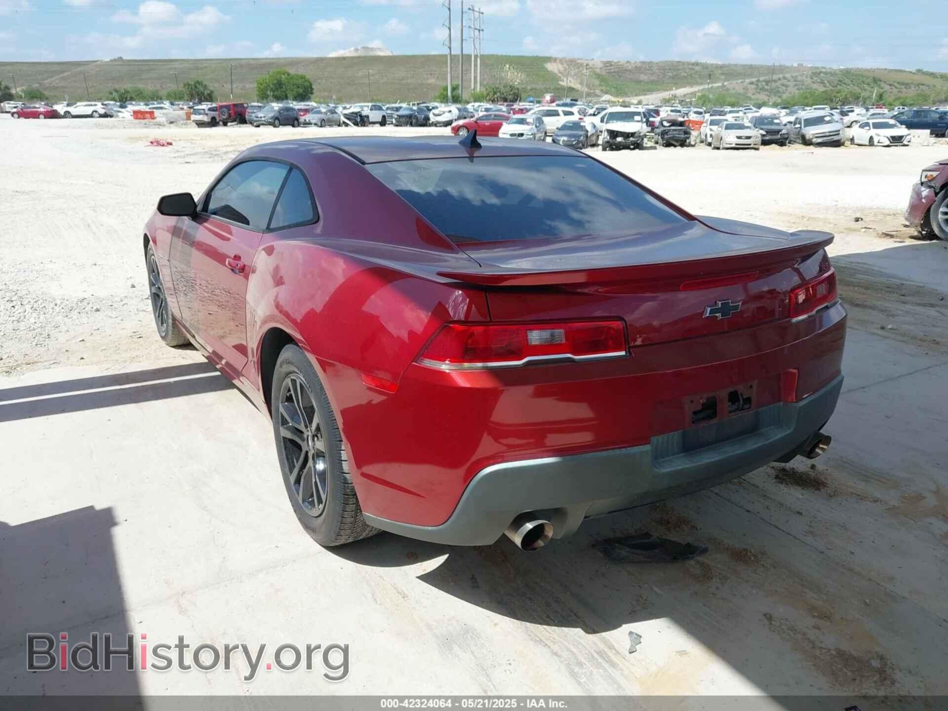 2014 CHEVROLET CAMARO - VIN: 2G1FA1E32E9147104 - Фото 3