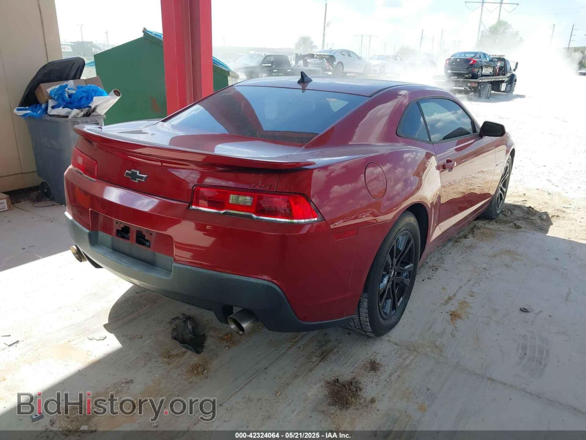 2014 CHEVROLET CAMARO - VIN: 2G1FA1E32E9147104 - Фото 4
