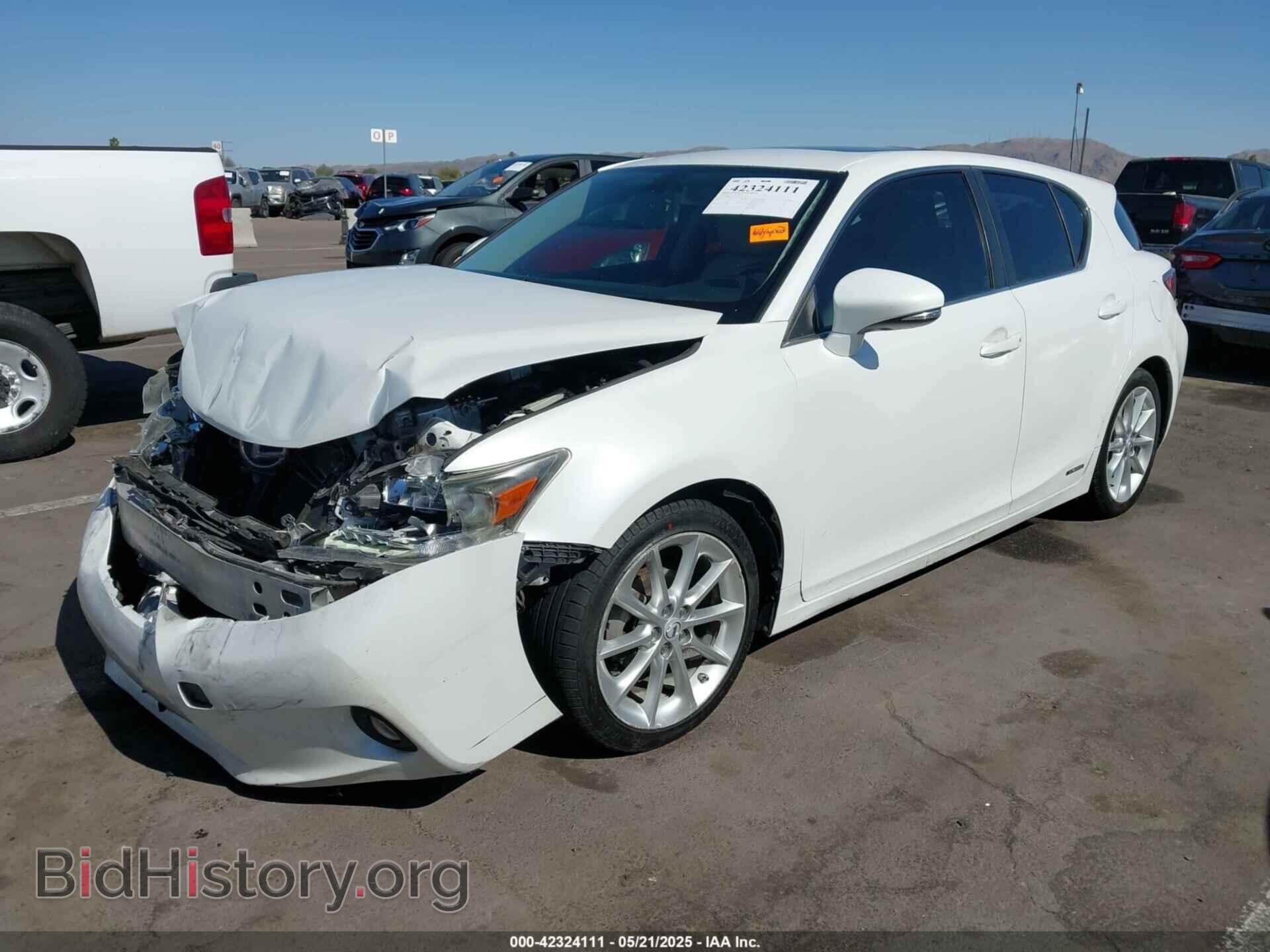 2013 LEXUS CT 200H - VIN: JTHKD5BH4D2143913 - Фото 2