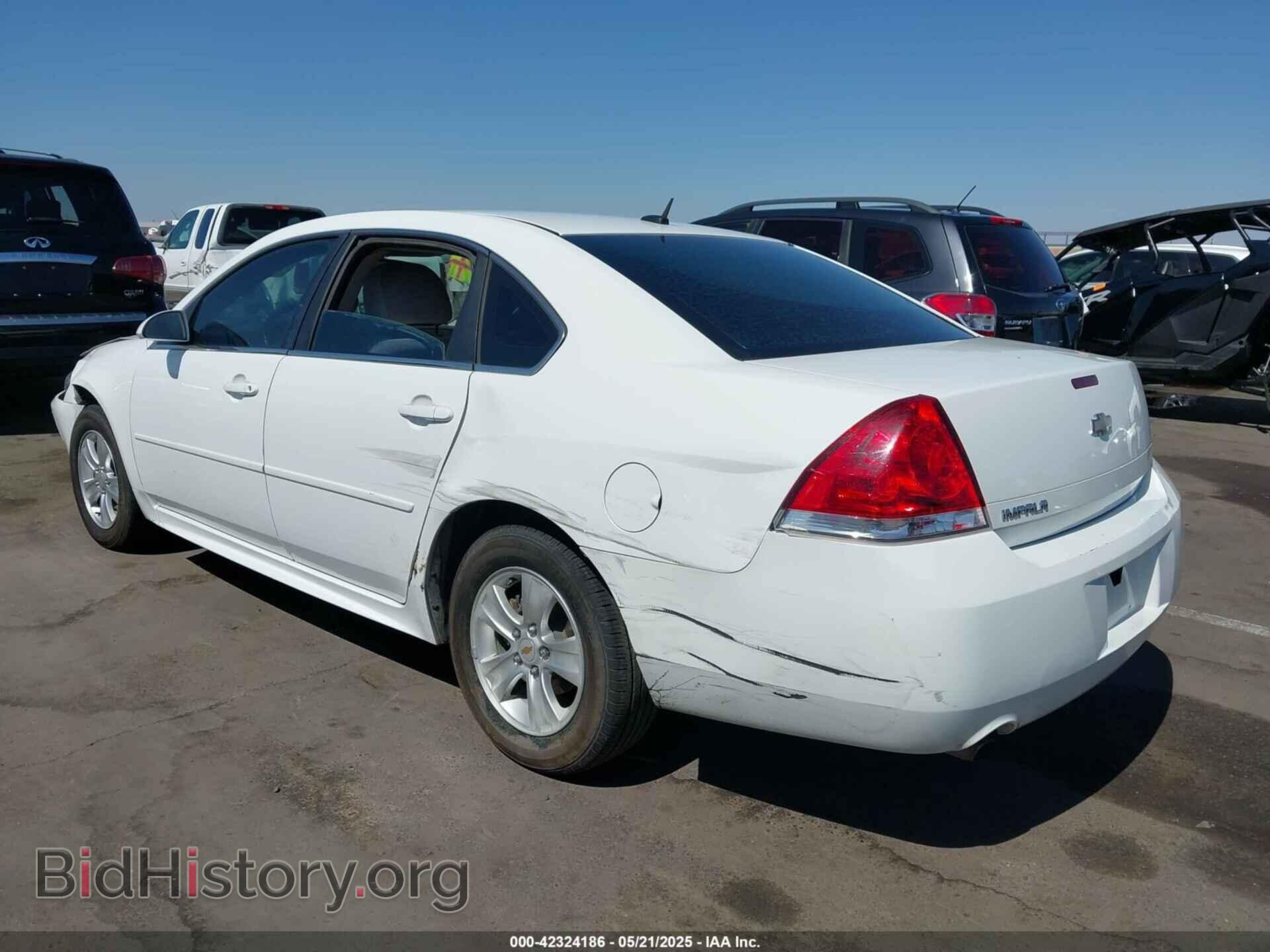 2012 CHEVROLET IMPALA - VIN: 2G1WA5E34C1183766 - Фото 3