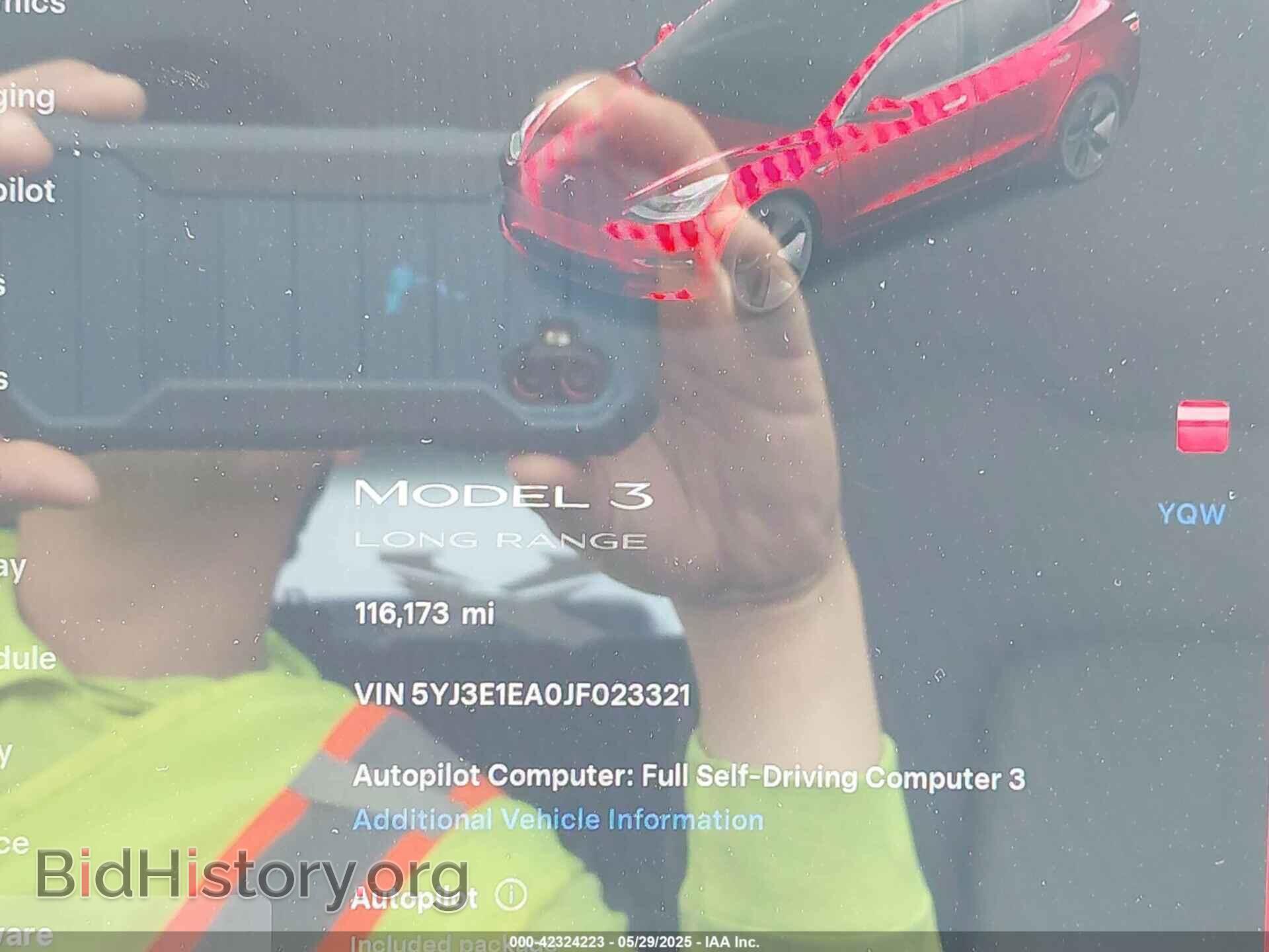 2018 TESLA MODEL 3 - VIN: 5YJ3E1EA0JF023321 - Photo 7