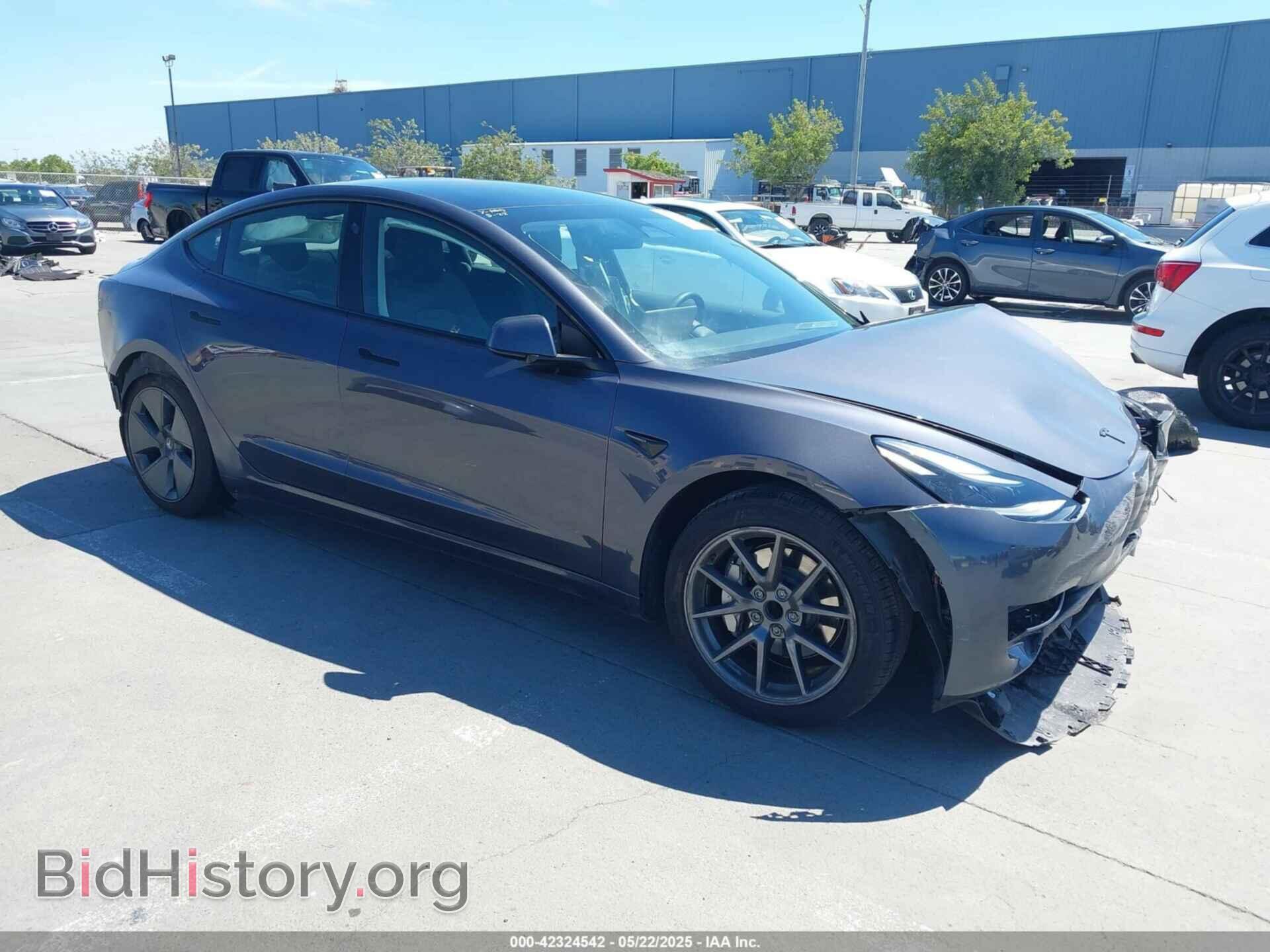 Фотография 5YJ3E1EA9PF674309 - TESLA MODEL 3 2023