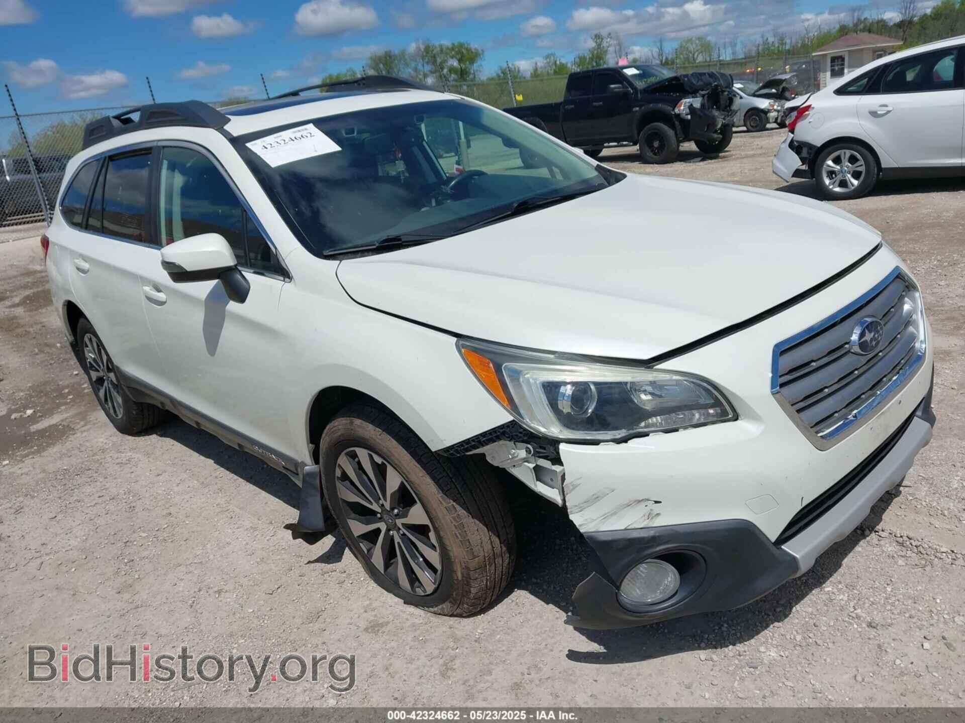 Фотография 4S4BSENC5F3312546 - SUBARU OUTBACK 2015