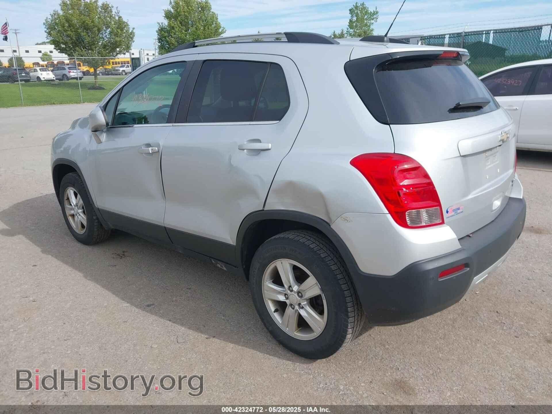 2015 CHEVROLET TRAX - VIN: 3GNCJRSB4FL201061 - Фото 3