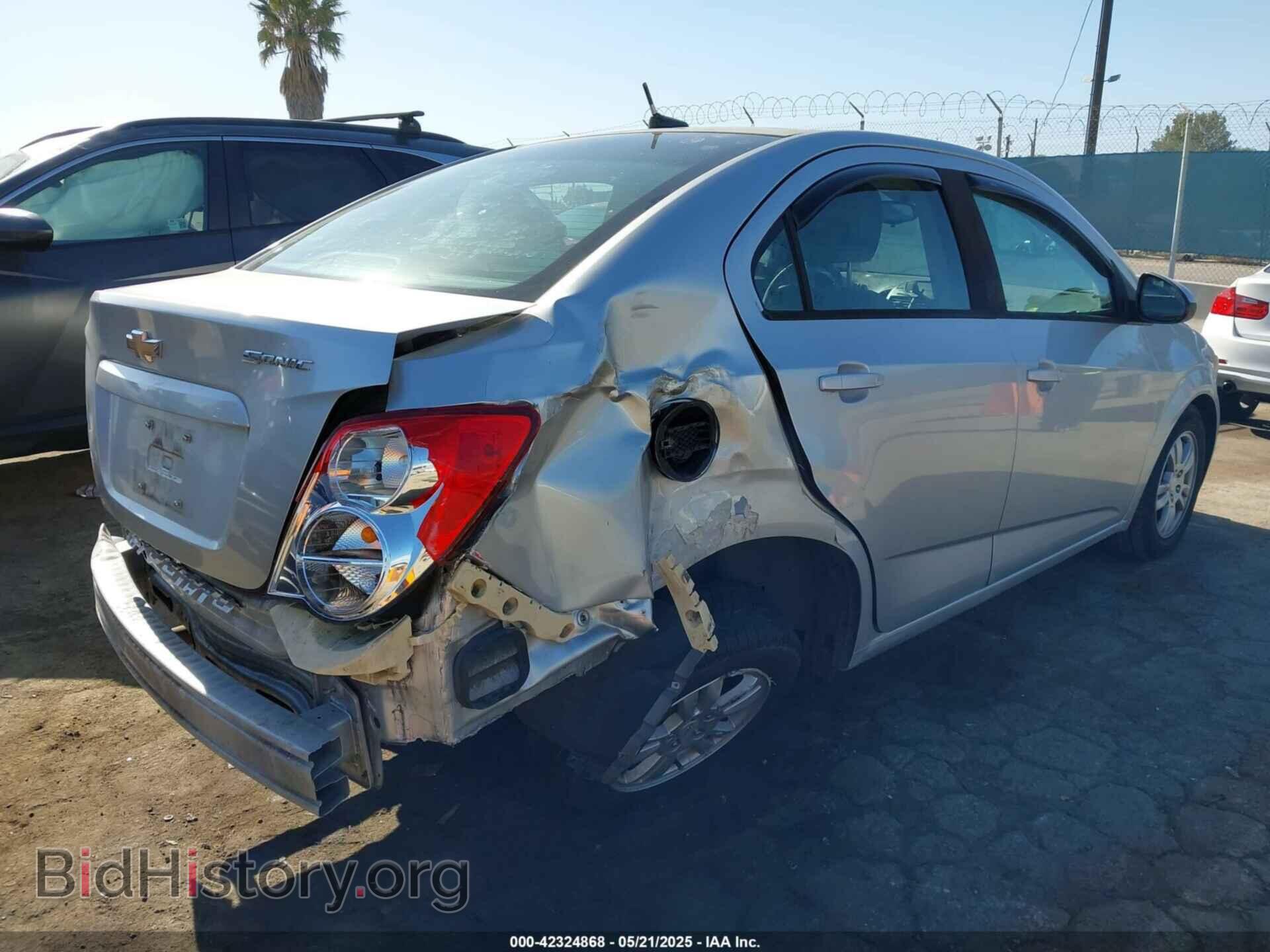 2012 CHEVROLET SONIC - VIN: 1G1JB5SH1C4100418 - Фото 4