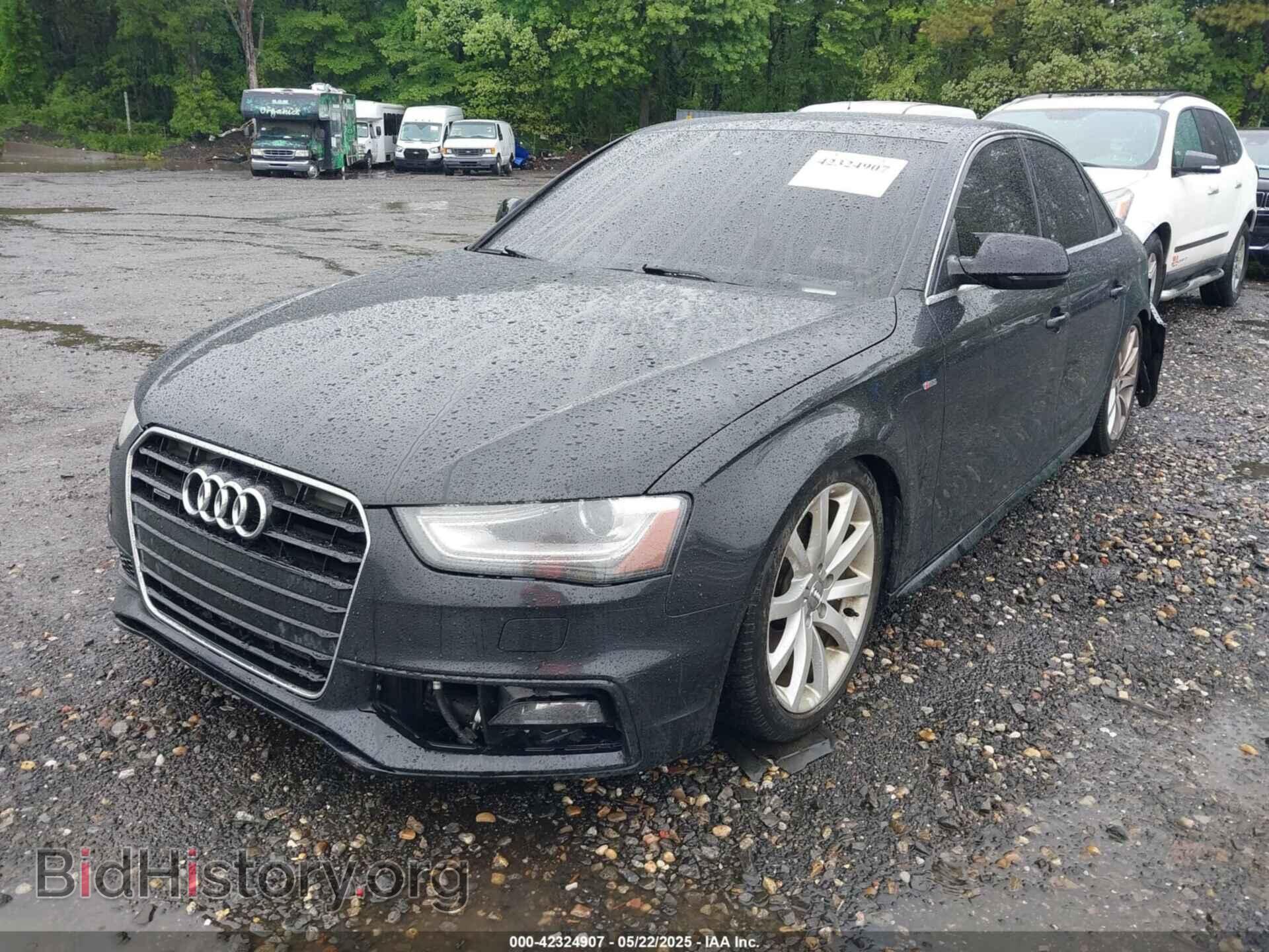 2014 AUDI A4 - VIN: WAUBFAFL4EN045657 - Фото 2