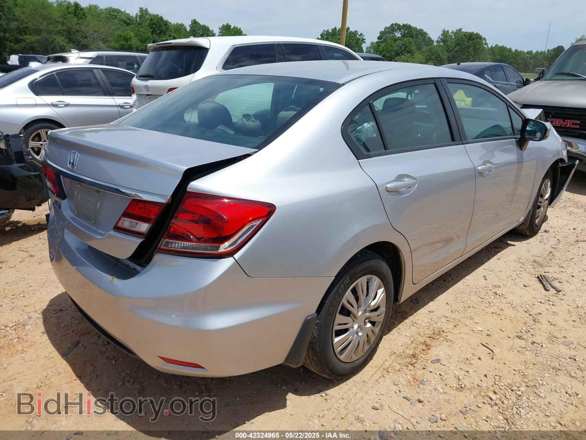 2014 HONDA CIVIC - VIN: 2HGFB2F53EH501472 - Фото 4