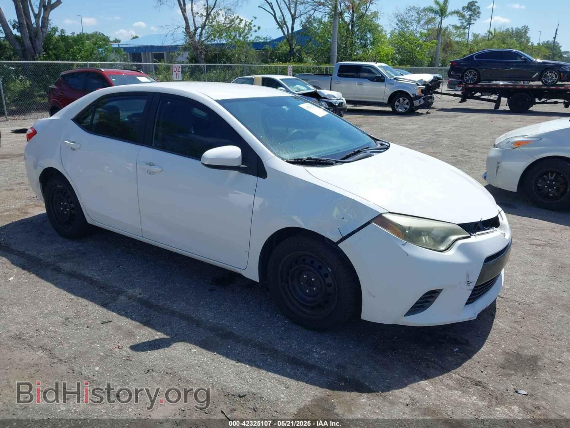 Photo 2T1BURHE8FC278208 - TOYOTA COROLLA 2015