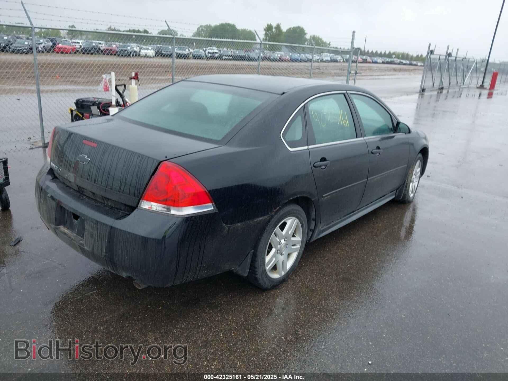 2012 CHEVROLET IMPALA - VIN: 2G1WG5E36C1298870 - Фото 4