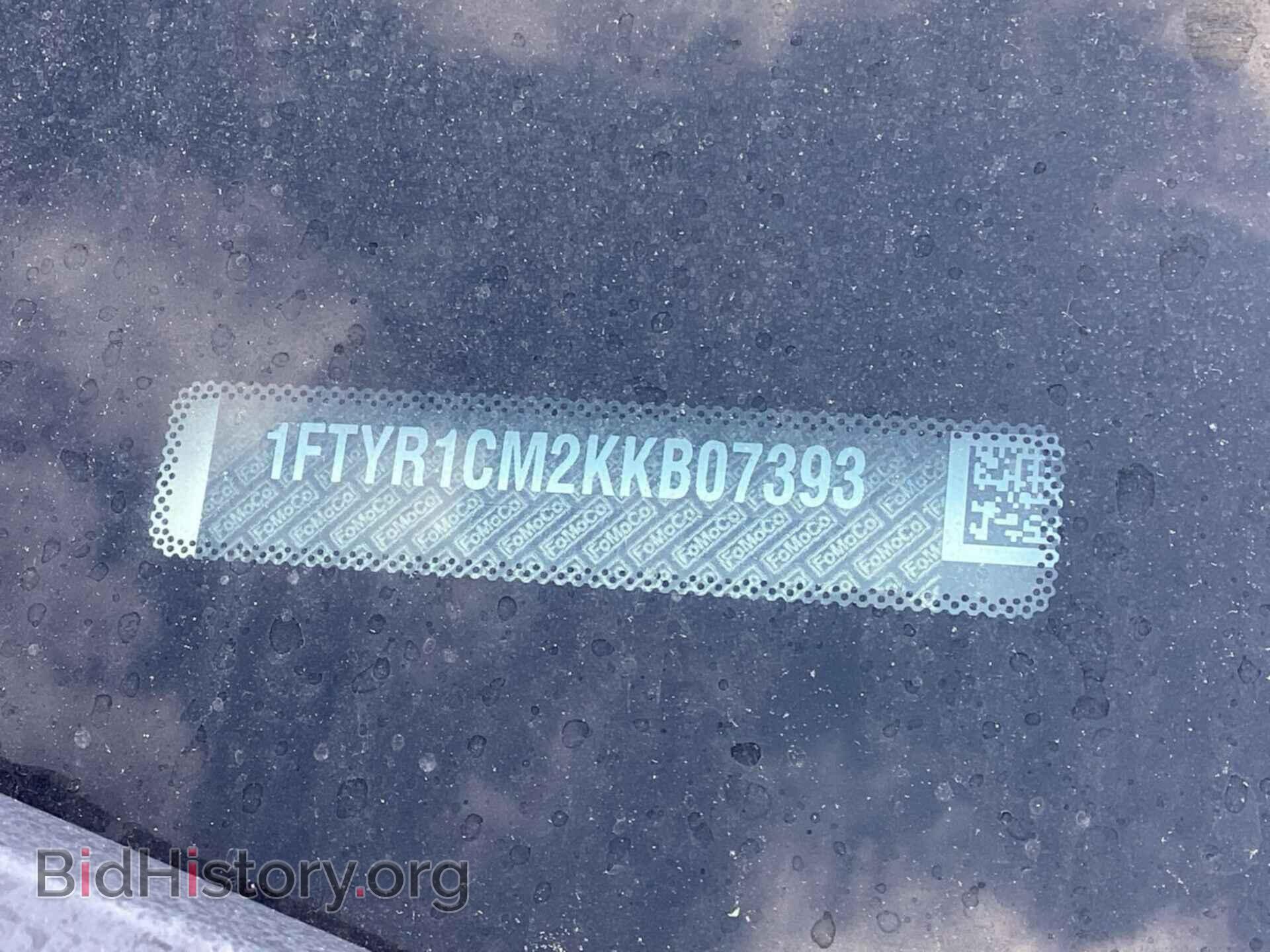 2019 FORD TRANSIT - VIN: 1FTYR1CM2KKB07393 - Фото 8