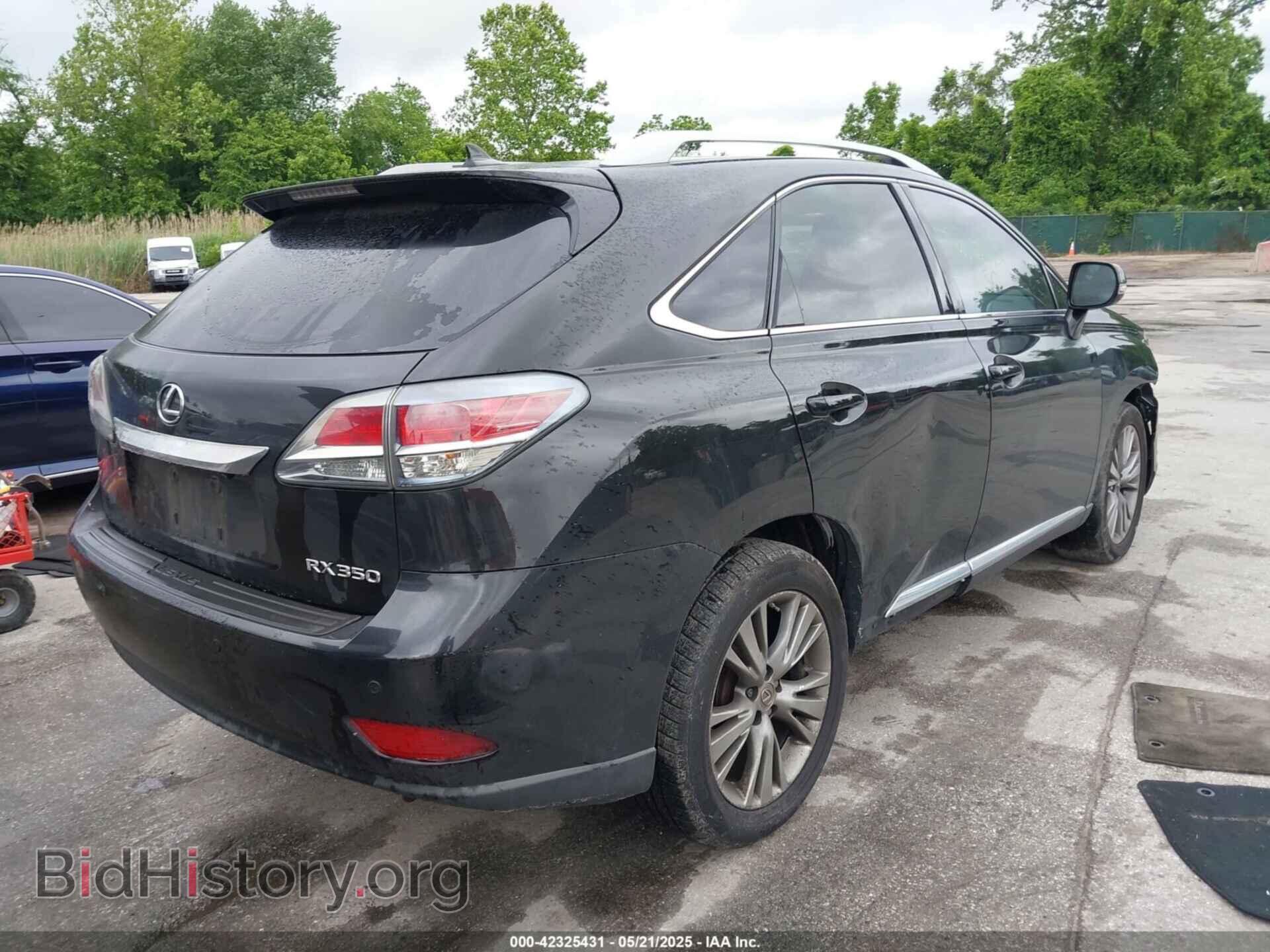 2013 LEXUS RX 350 - VIN: 2T2ZK1BA7DC123749 - Фото 4