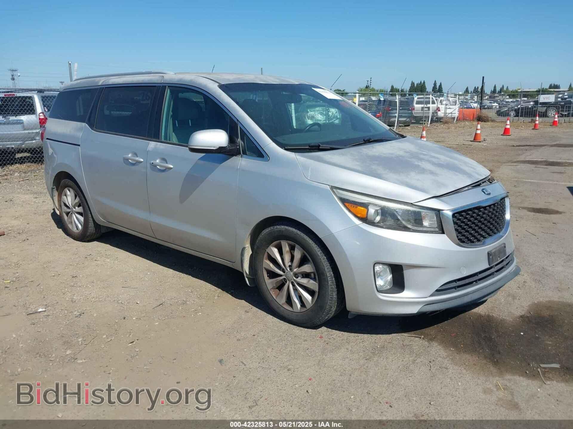 Фотография KNDMC5C11F6045478 - KIA SEDONA 2015