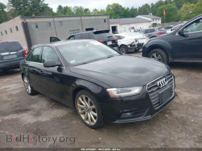 2013 Audi A4 2.0T PREMIUM, black — VIN WAUFFAFL1DN038181, IAAI