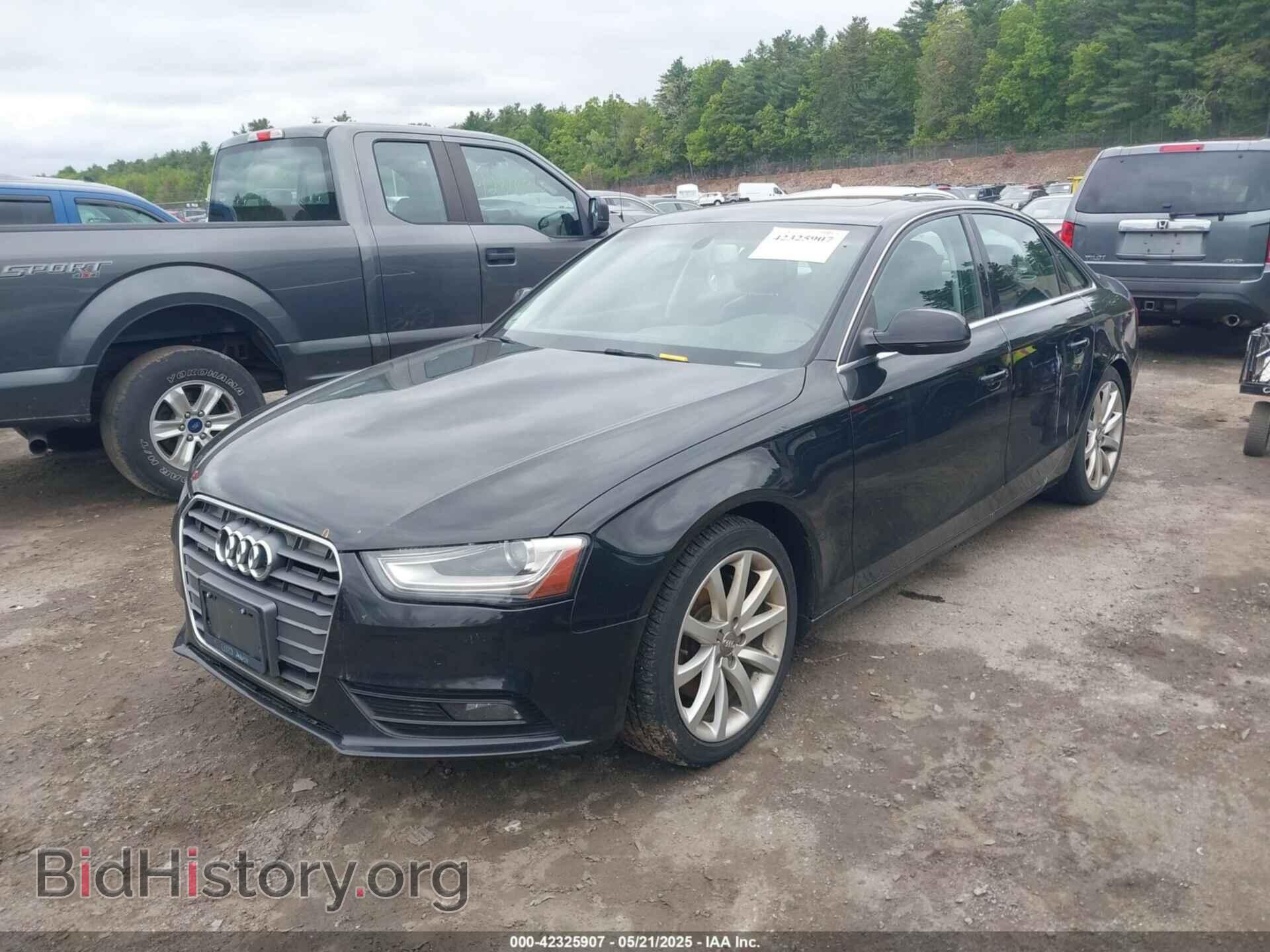 2013 AUDI A4 - VIN: WAUFFAFL1DN038181 - Фото 2