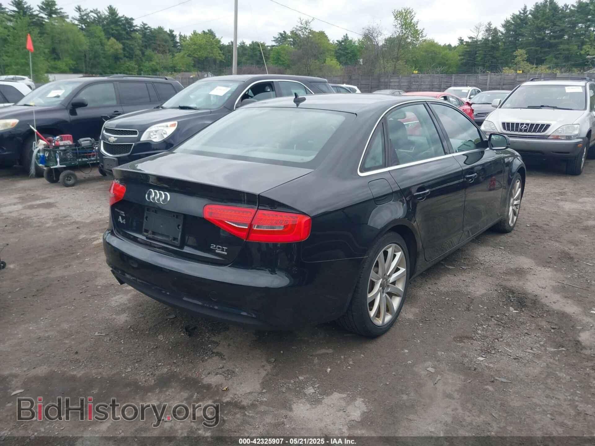2013 AUDI A4 - VIN: WAUFFAFL1DN038181 - Фото 4