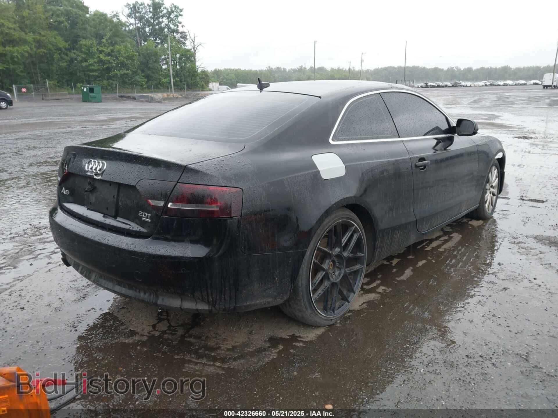 2010 AUDI A5 - VIN: WAULFAFR6AA002531 - Фото 4