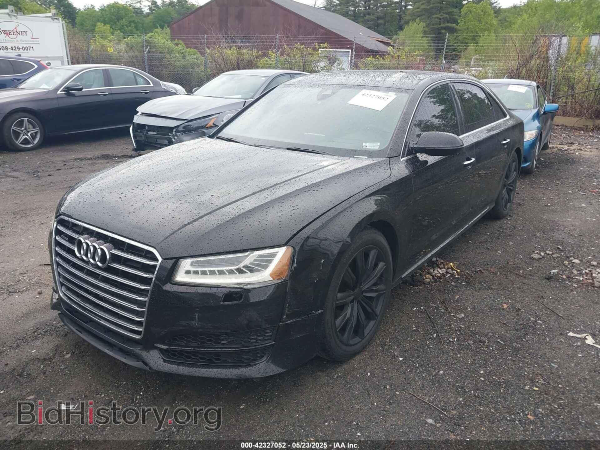 2017 AUDI A8 L - VIN: WAU44AFD6HN018343 - Фото 2
