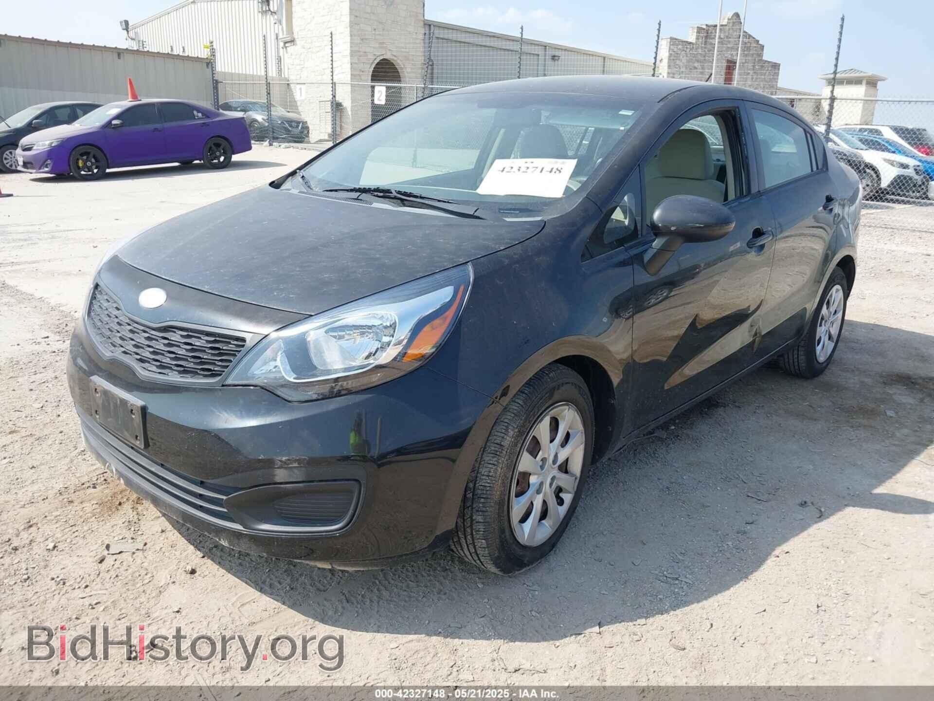2013 KIA RIO - VIN: KNADM4A33D6144941 - Фото 2