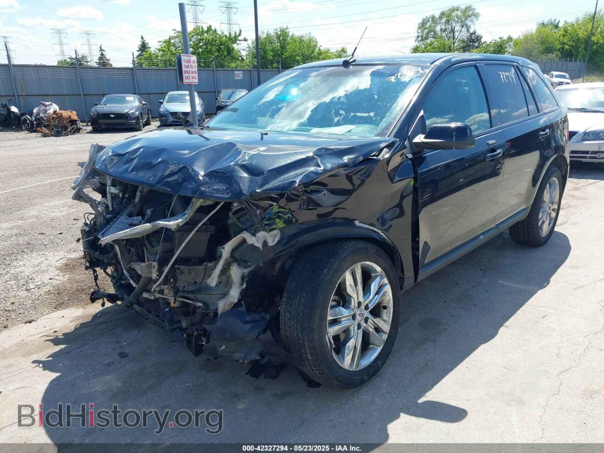 2014 FORD EDGE - VIN: 2FMDK3JC2EBA17597 - Фото 2