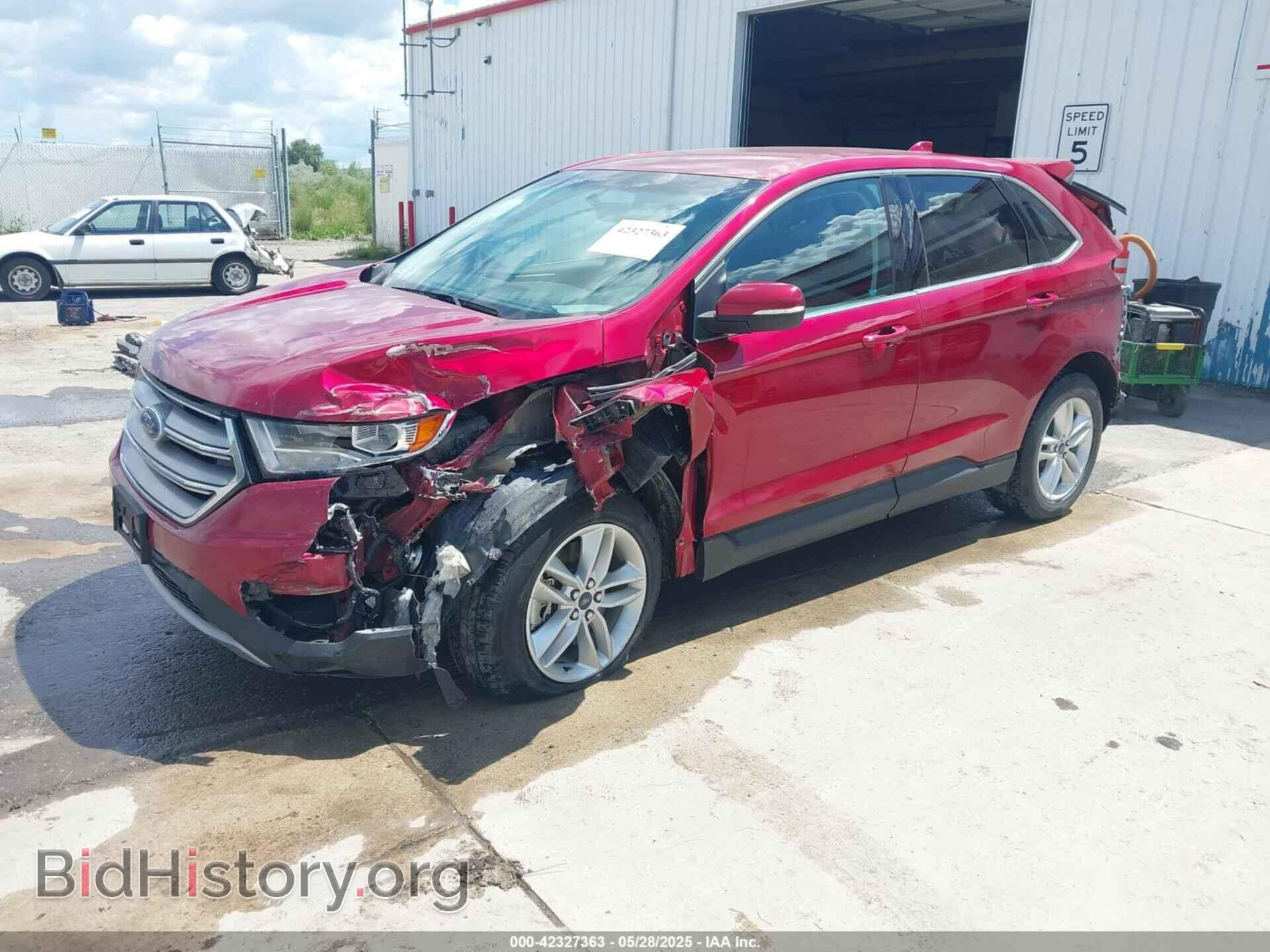 2016 FORD EDGE - VIN: 2FMPK4J90GBB88827 - Фото 2