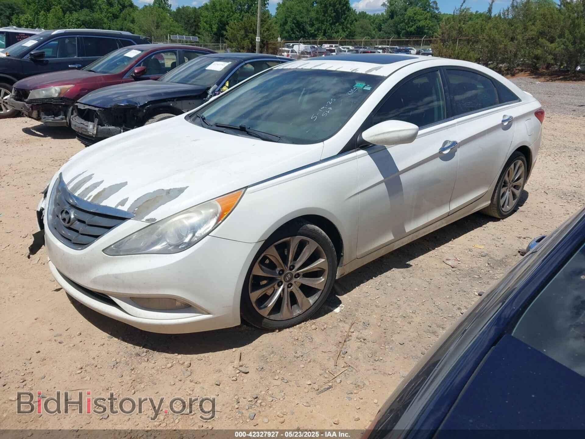 2013 HYUNDAI SONATA - VIN: 5NPEC4AC1DH742350 - Фото 2