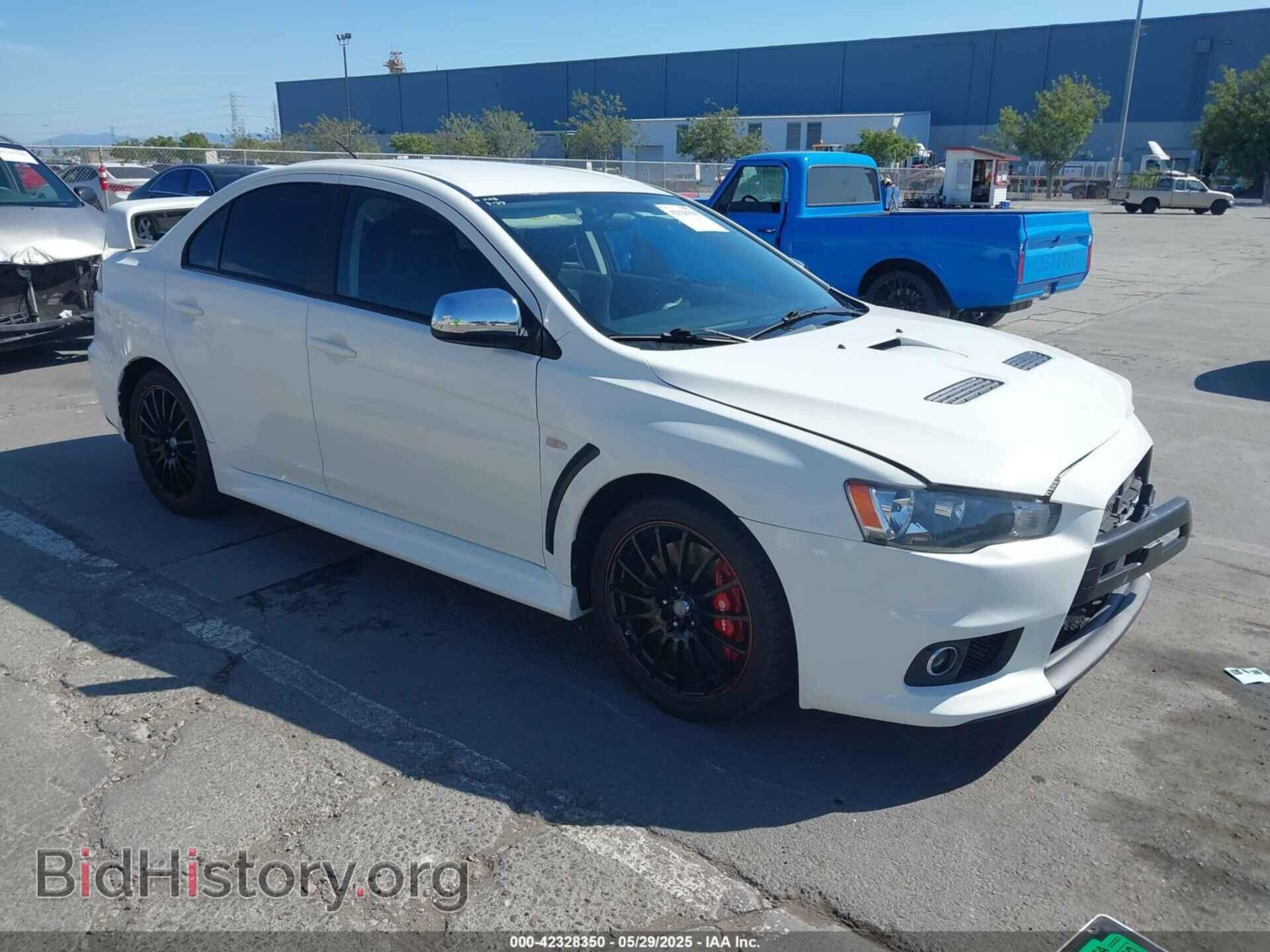 Photo JA32W8FV8CU015978 - MITSUBISHI LANCER EVOLUTION 2012