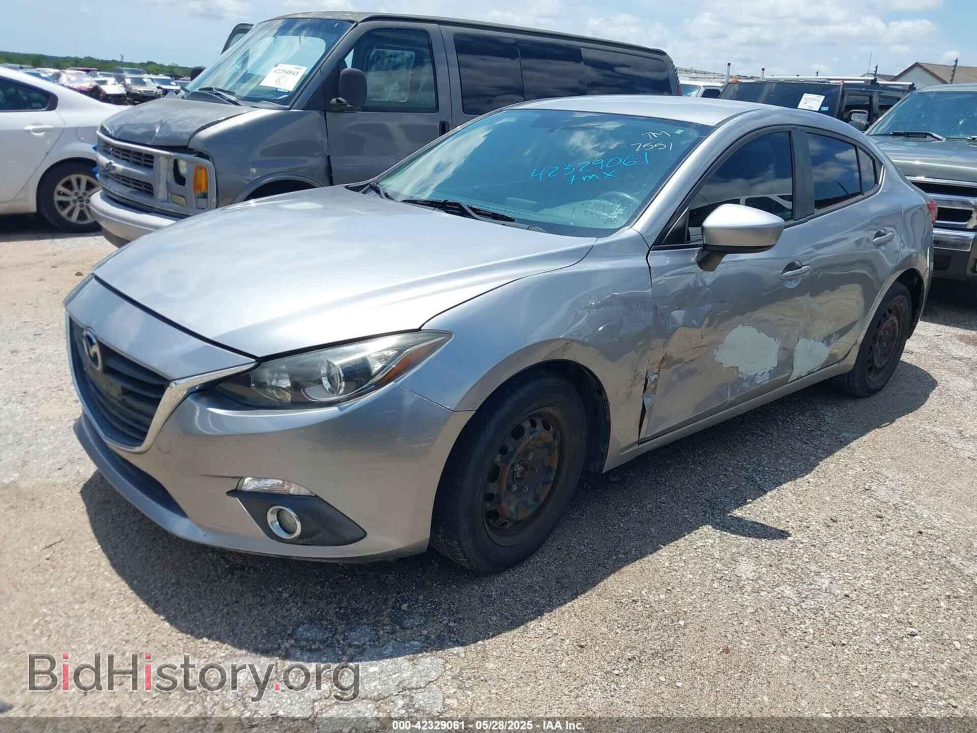 2014 MAZDA MAZDA3 - VIN: JM1BM1U72E1137551 - Фото 2