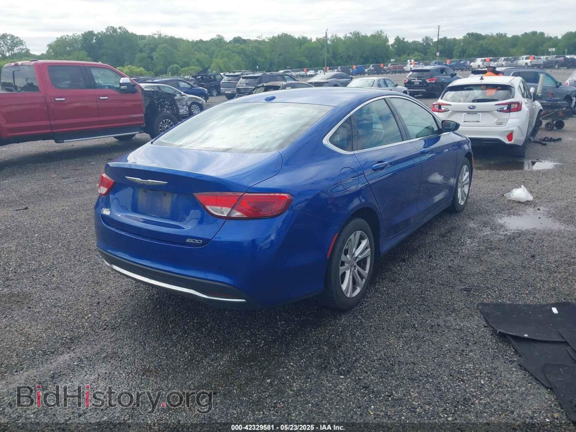2015 CHRYSLER 200 - VIN: 1C3CCCAB2FN709437 - Фото 4