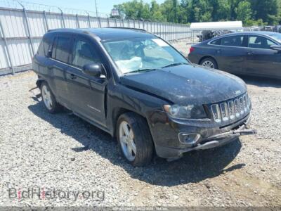 2014 Jeep COMPASS High Altitude, black — VIN 1C4NJCEA0ED752481, IAAI
