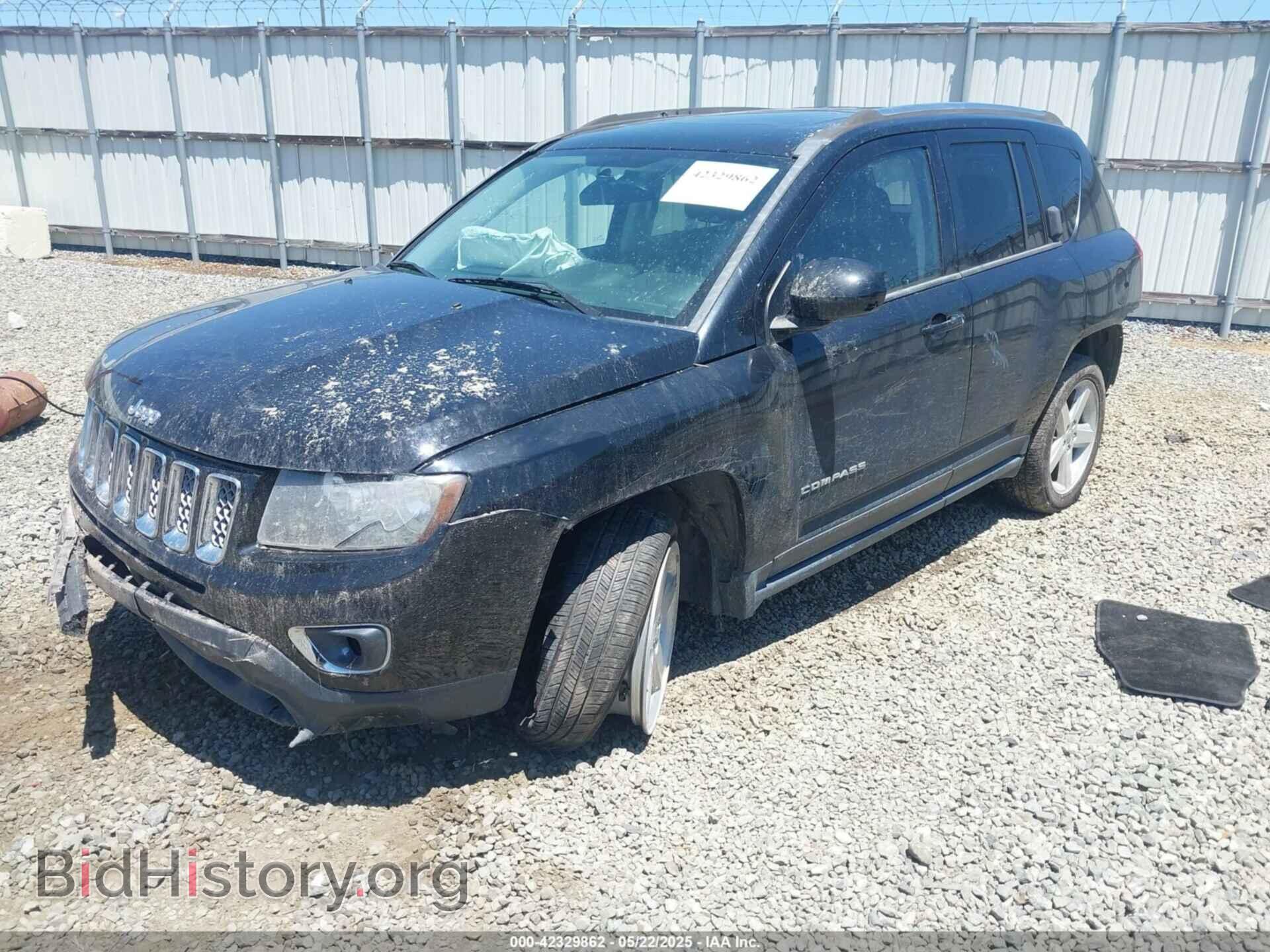 2014 JEEP COMPASS - VIN: 1C4NJCEA0ED752481 - Фото 2