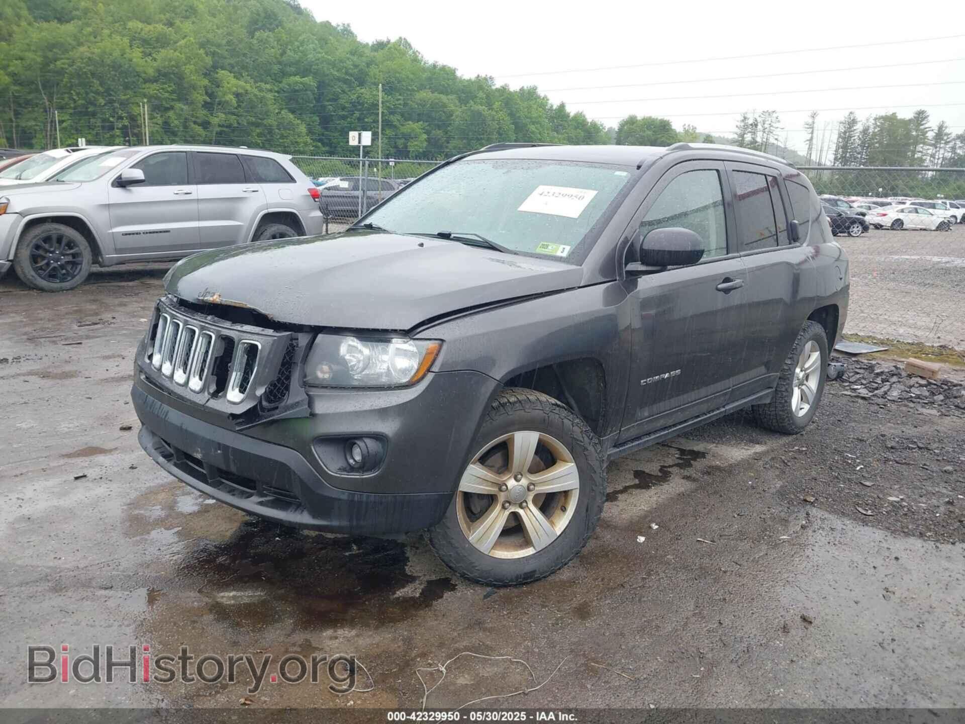 2014 JEEP COMPASS - VIN: 1C4NJDBB9ED744415 - Фото 2