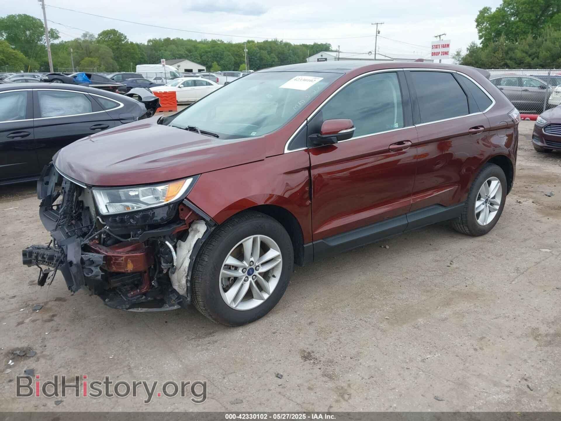 2015 FORD EDGE - VIN: 2FMTK4J91FBB65652 - Фото 2