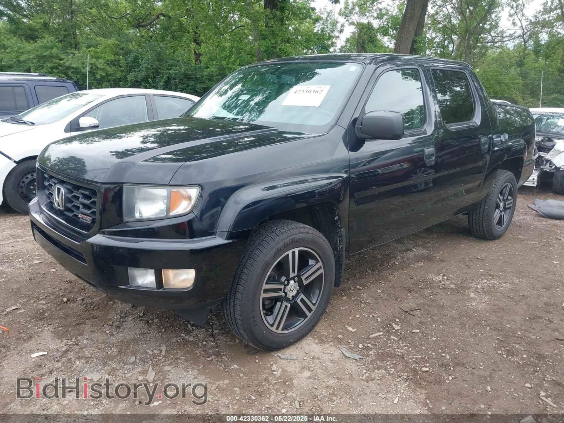 2013 HONDA RIDGELINE - VIN: 5FPYK1F73DB016232 - Фото 2