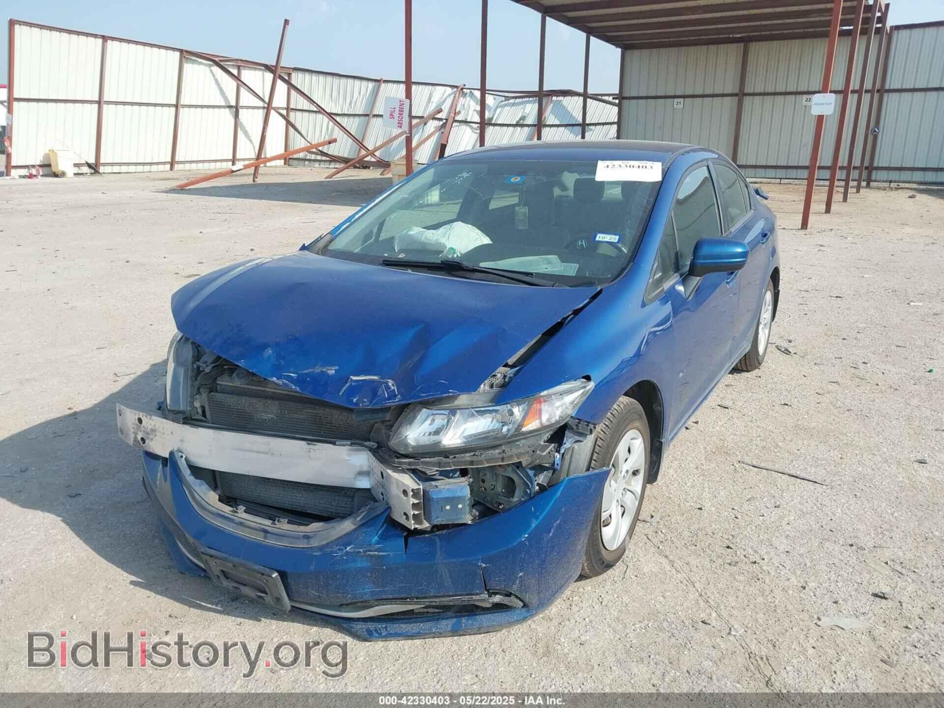 2014 HONDA CIVIC - VIN: 19XFB2F52EE224257 - Фото 2