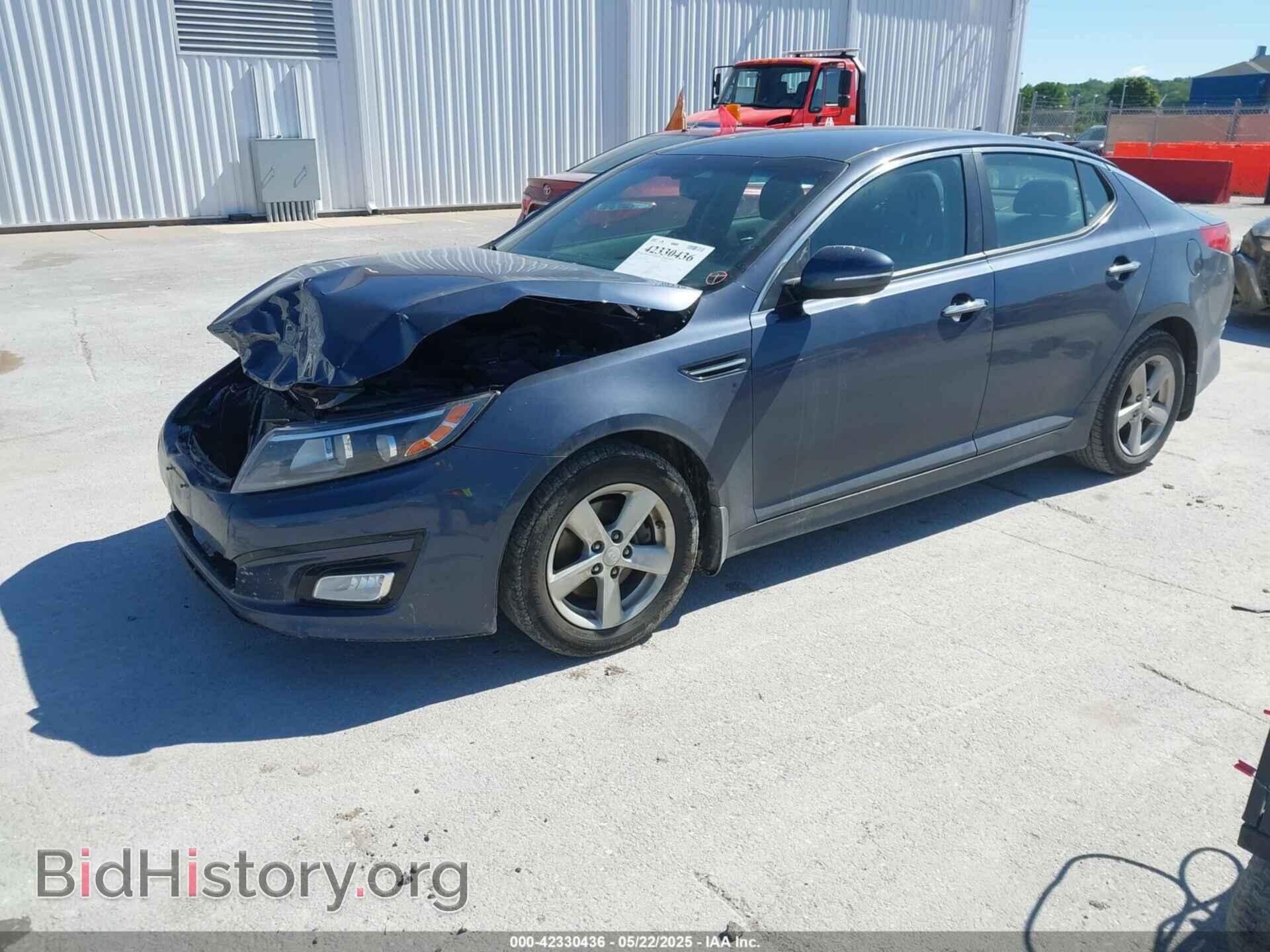 2015 KIA OPTIMA - VIN: KNAGM4A79F5591993 - Фото 2