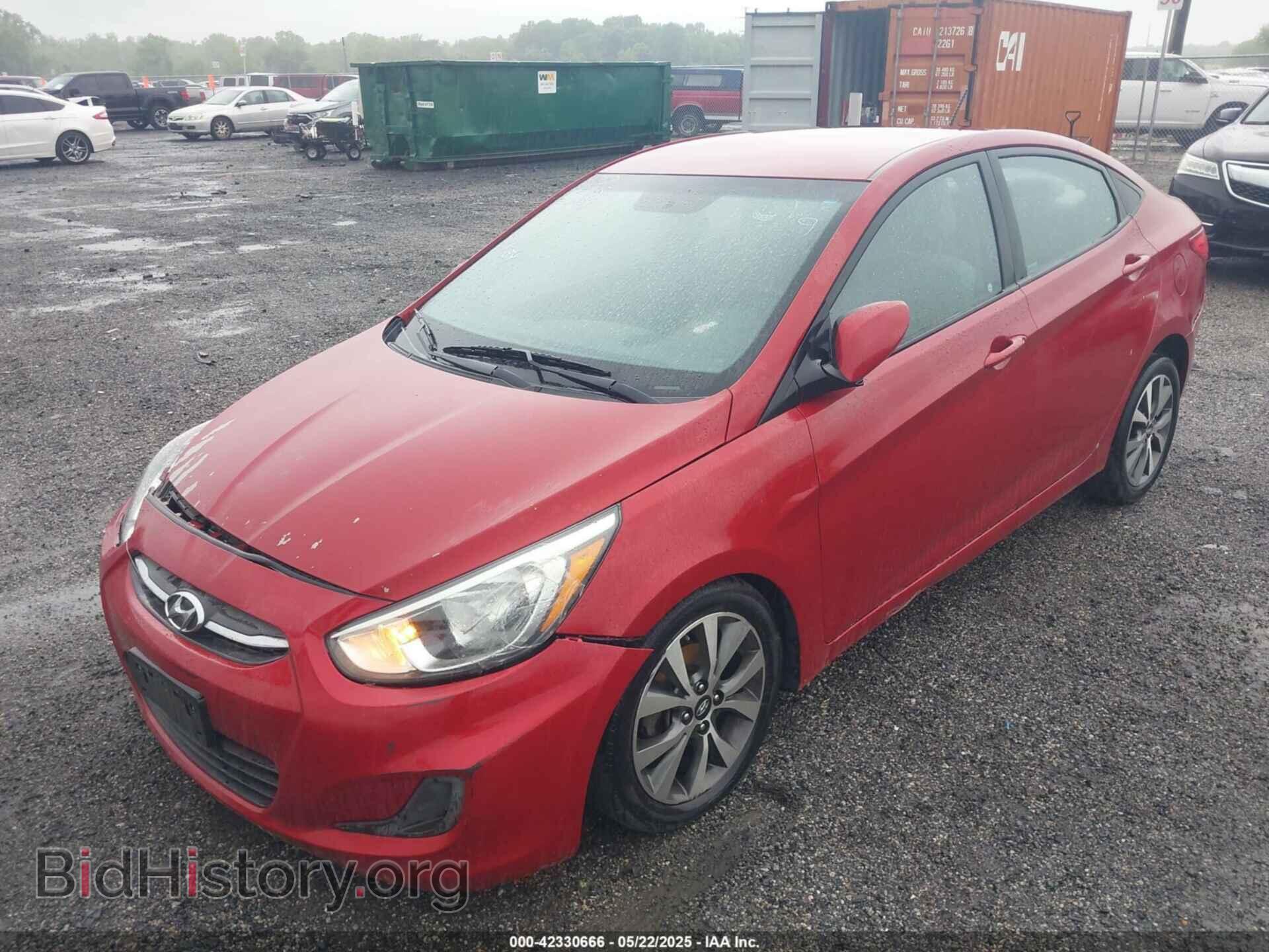 2017 HYUNDAI ACCENT - VIN: KMHCT4AE2HU373711 - Фото 2