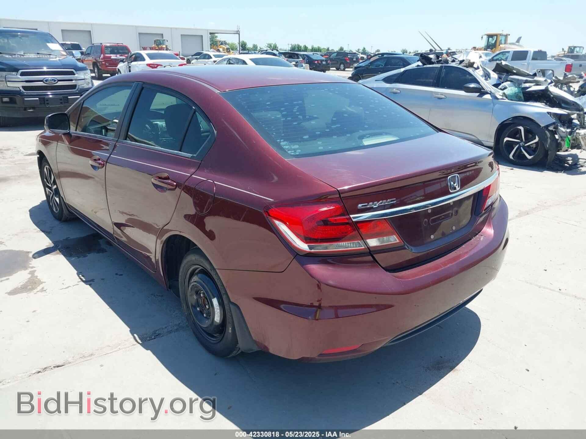 2013 HONDA CIVIC - VIN: 2HGFB2F86DH538170 - Фото 3