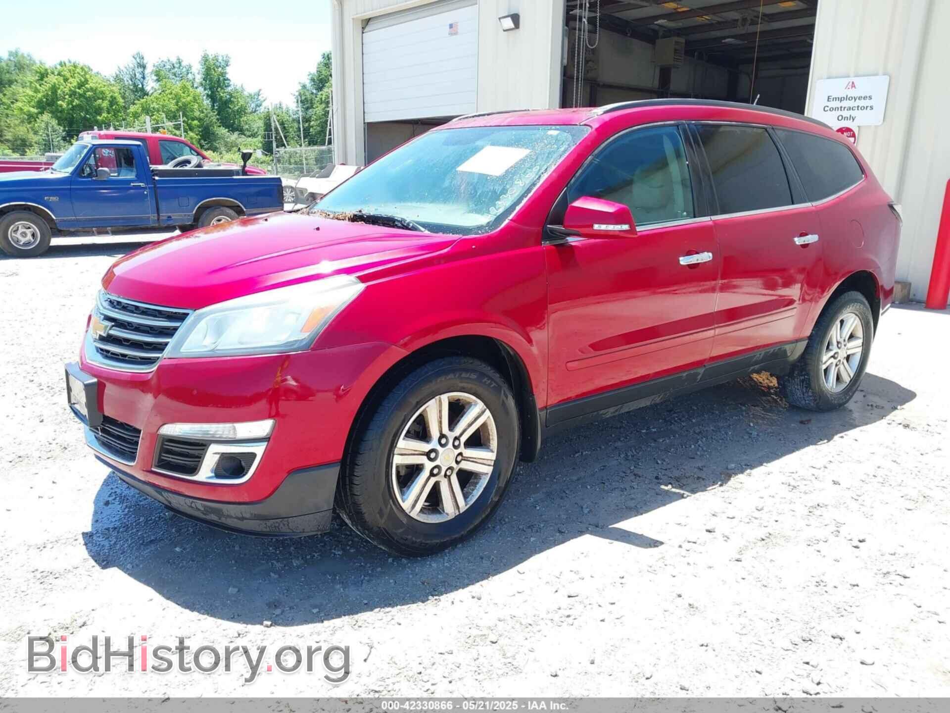 2014 CHEVROLET TRAVERSE - VIN: 1GNKRHKD4EJ100981 - Фото 2