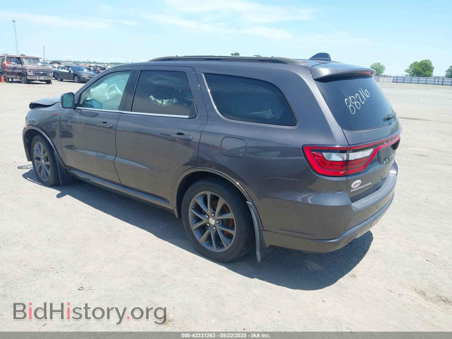 2018 DODGE DURANGO - VIN: 1C4RDHDG1JC226520 - Фото 3