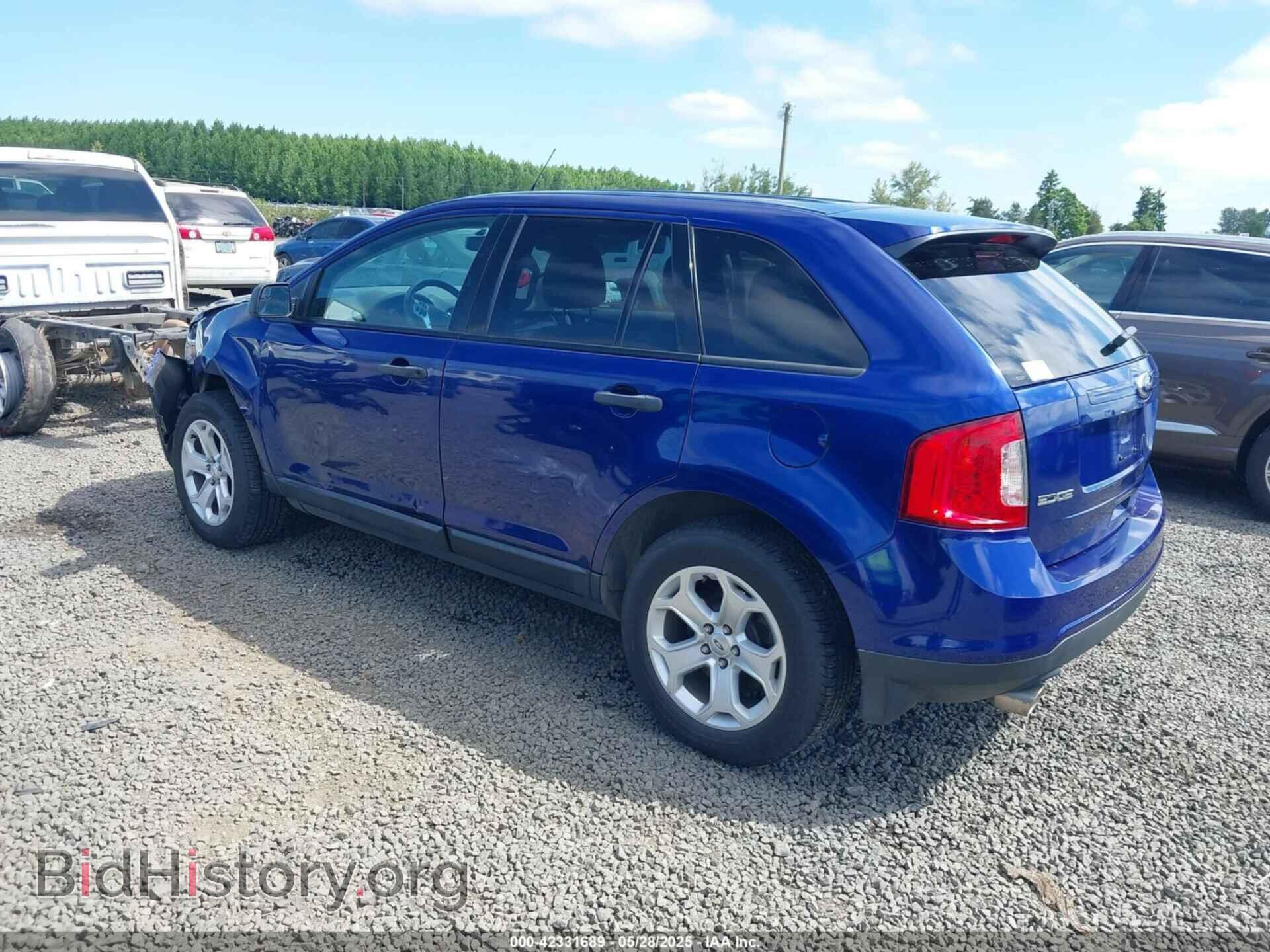 2013 FORD EDGE - VIN: 2FMDK4GC5DBA68782 - Фото 3