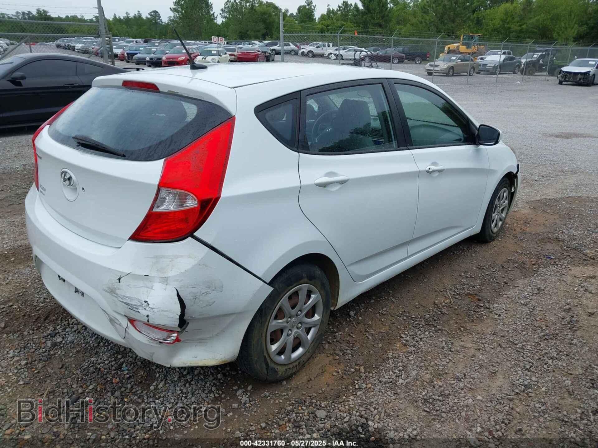 2014 HYUNDAI ACCENT - VIN: KMHCT5AE0EU140959 - Фото 4