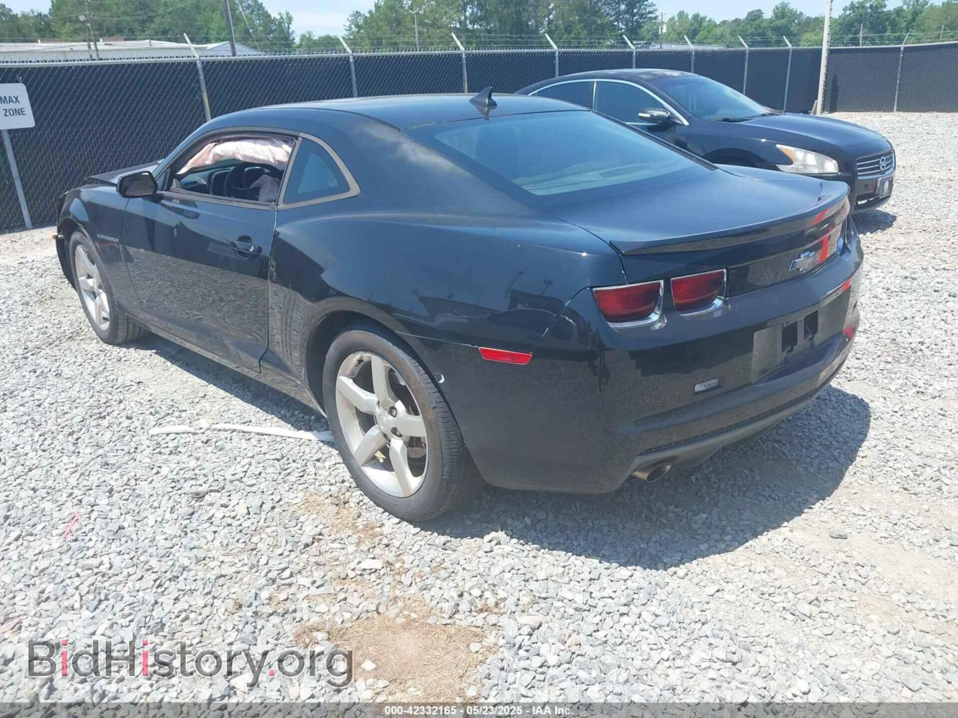 2012 CHEVROLET CAMARO - VIN: 2G1FB1E35C9187820 - Фото 3