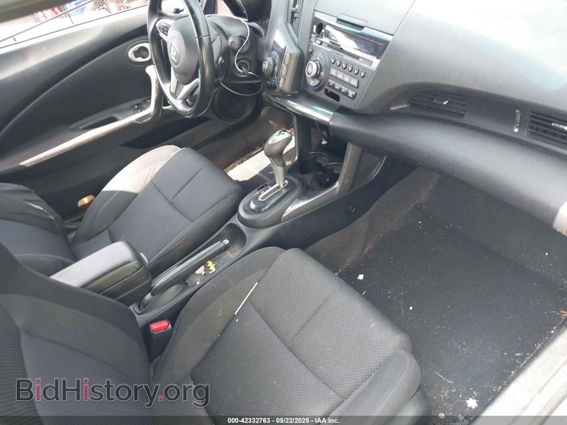 2012 HONDA CR-Z - VIN: JHMZF1D68CS005562 - Фото 5
