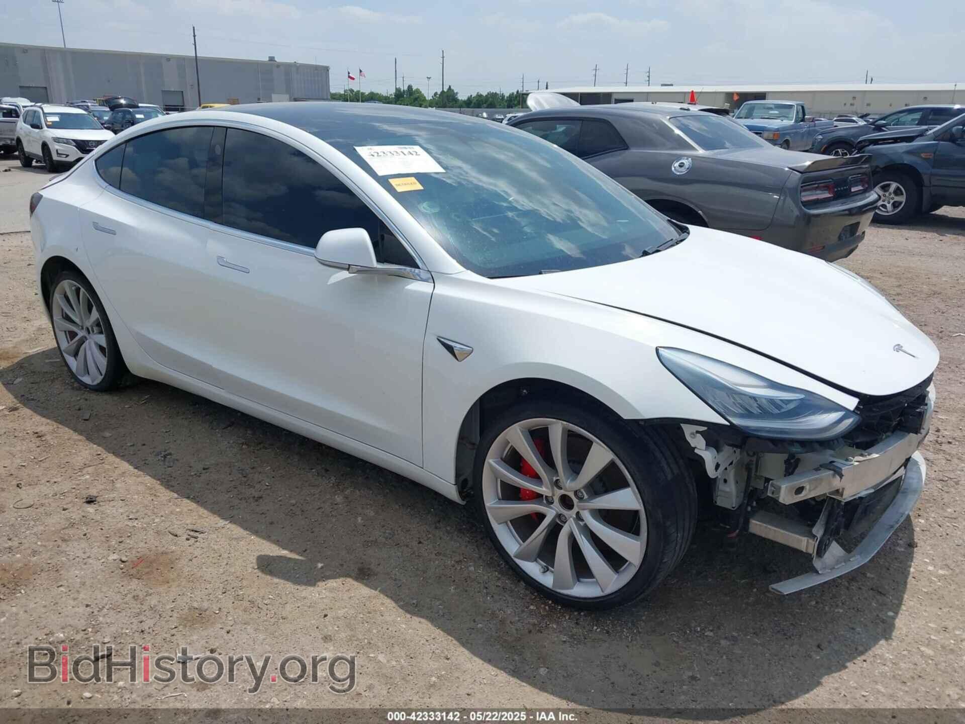 Photo 5YJ3E1EB6KF425631 - TESLA MODEL 3 2019